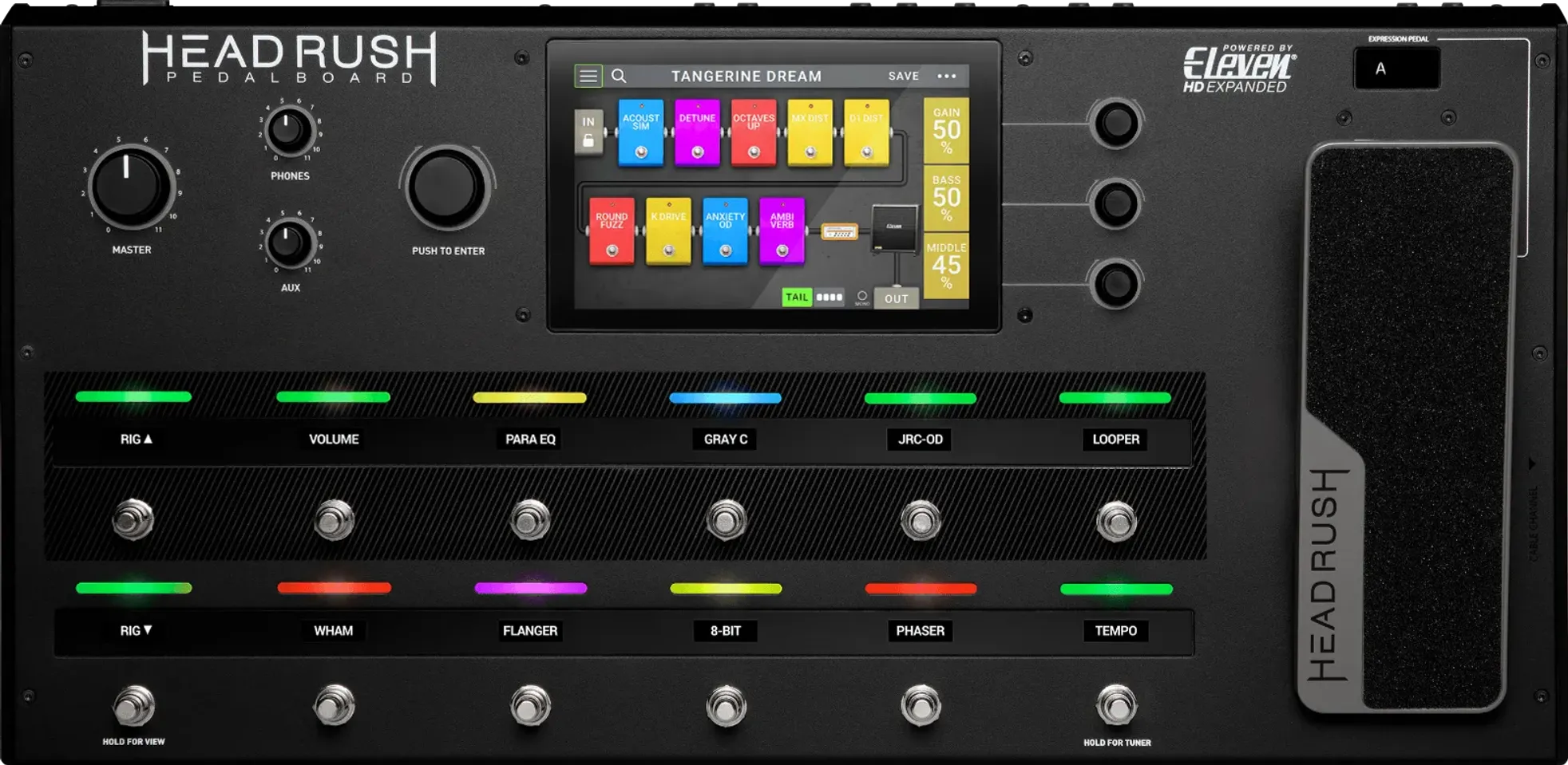 Headrush-Pedalboard