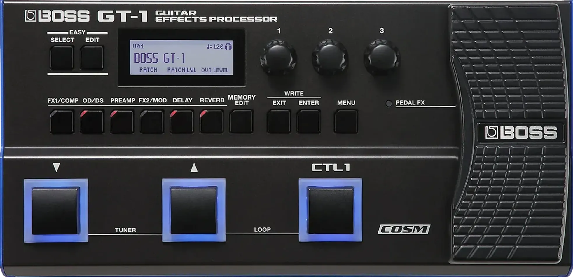 BOSS-GT-1 Guitar Effects Processor