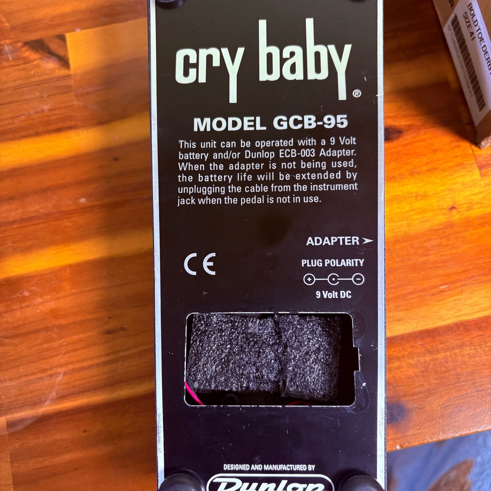 Dunlop-Cry Baby Standard Wah-5
