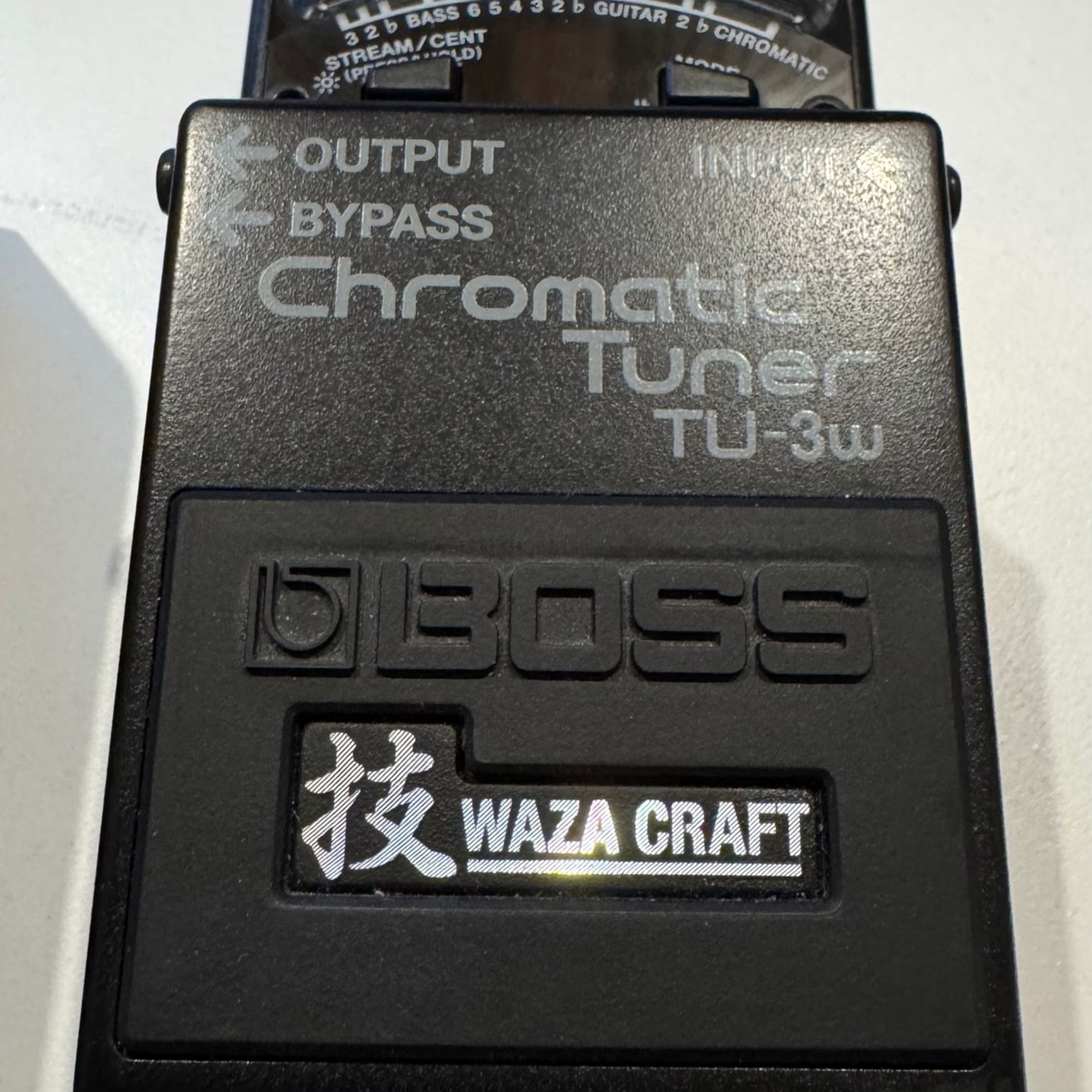 BOSS-TU-3w Chromatic Tuner (Waza Craft)-1