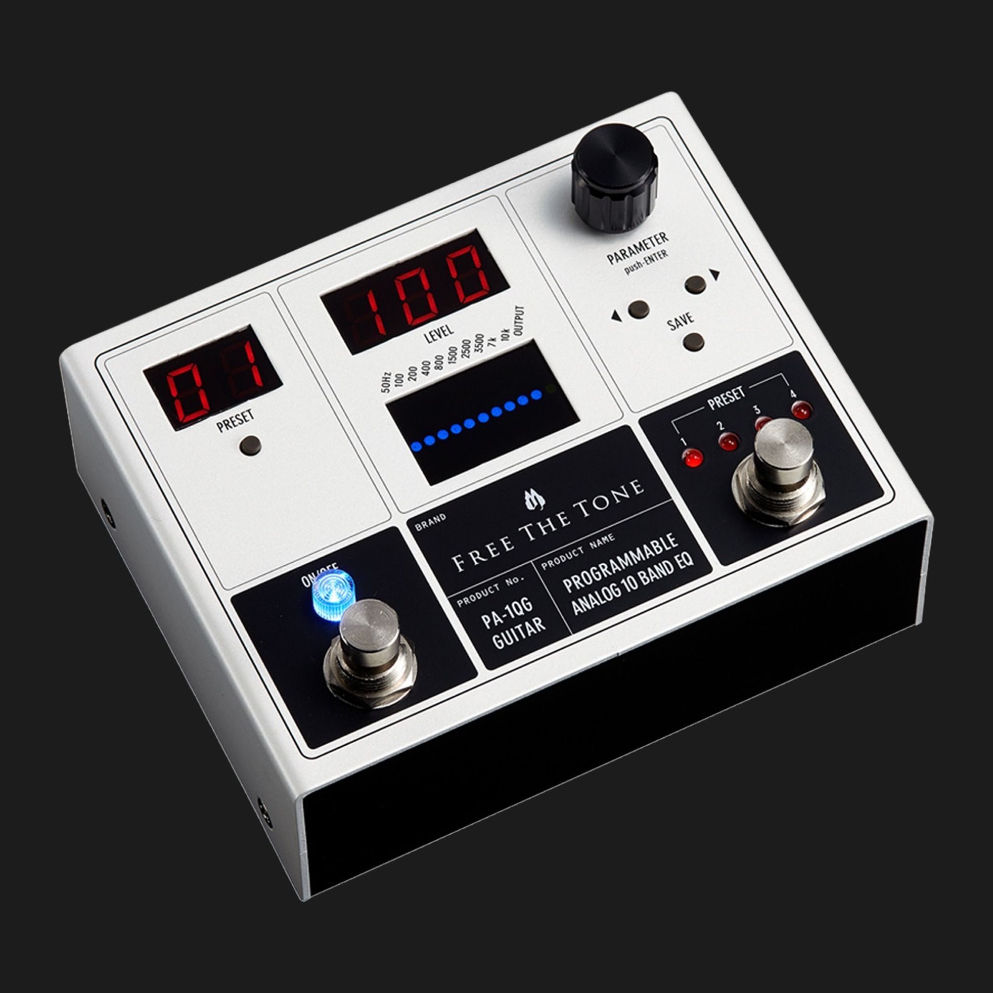 Free The Tone-Programmable Analog 10 Band EQ PA-1QG-3