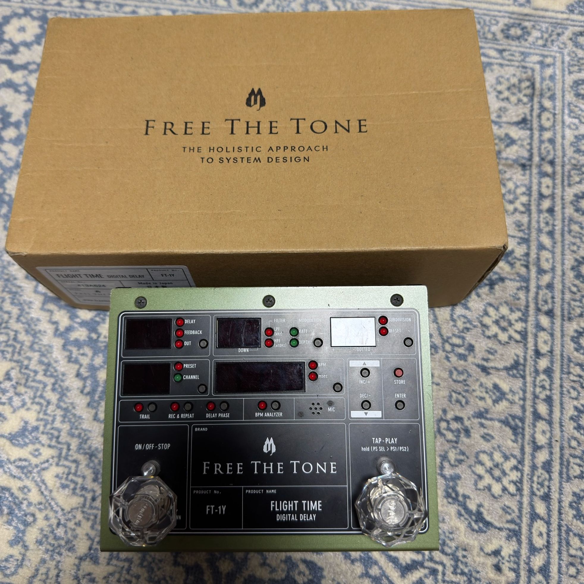Free The Tone-Flight Time FT-1Y-2