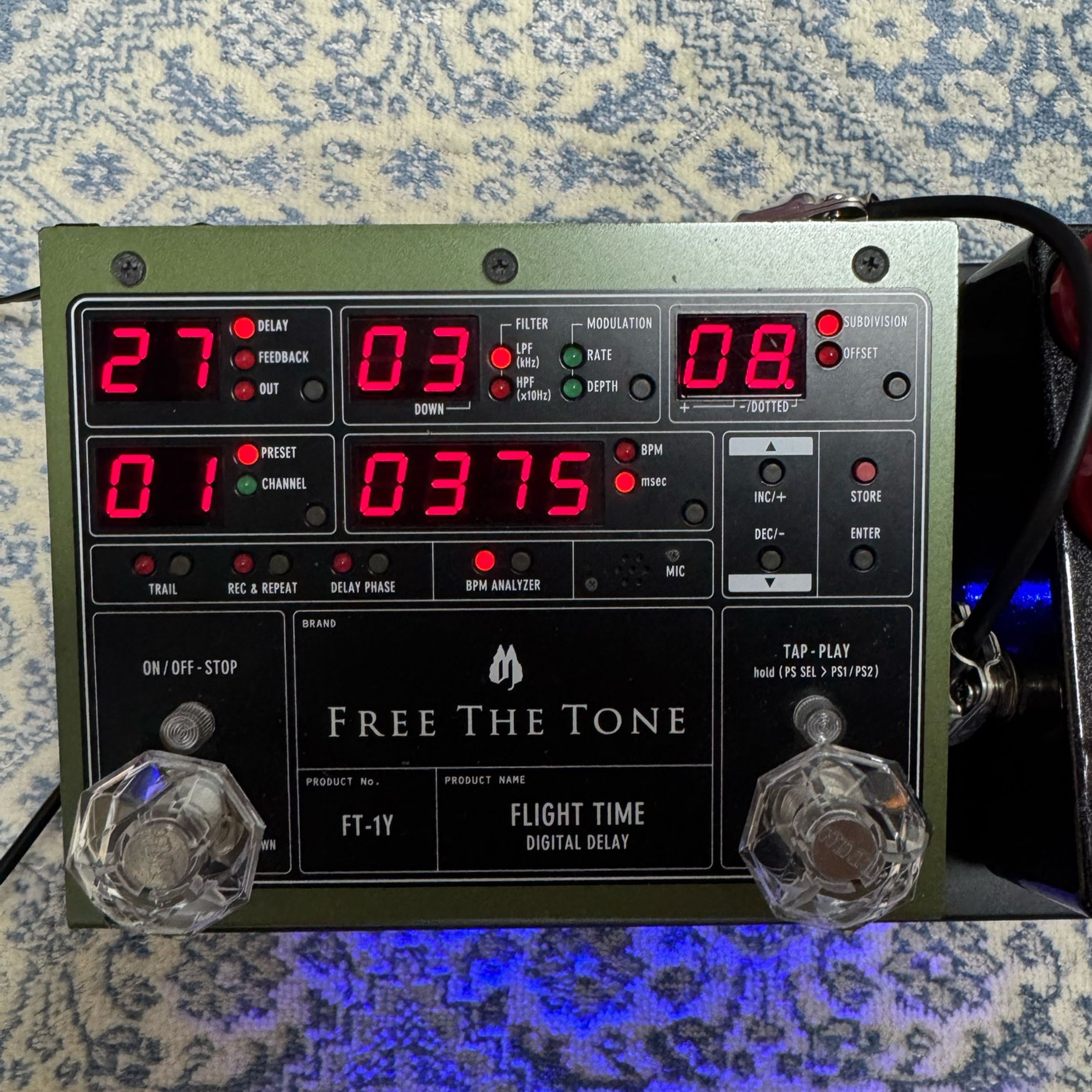 Free The Tone-Flight Time FT-1Y-1