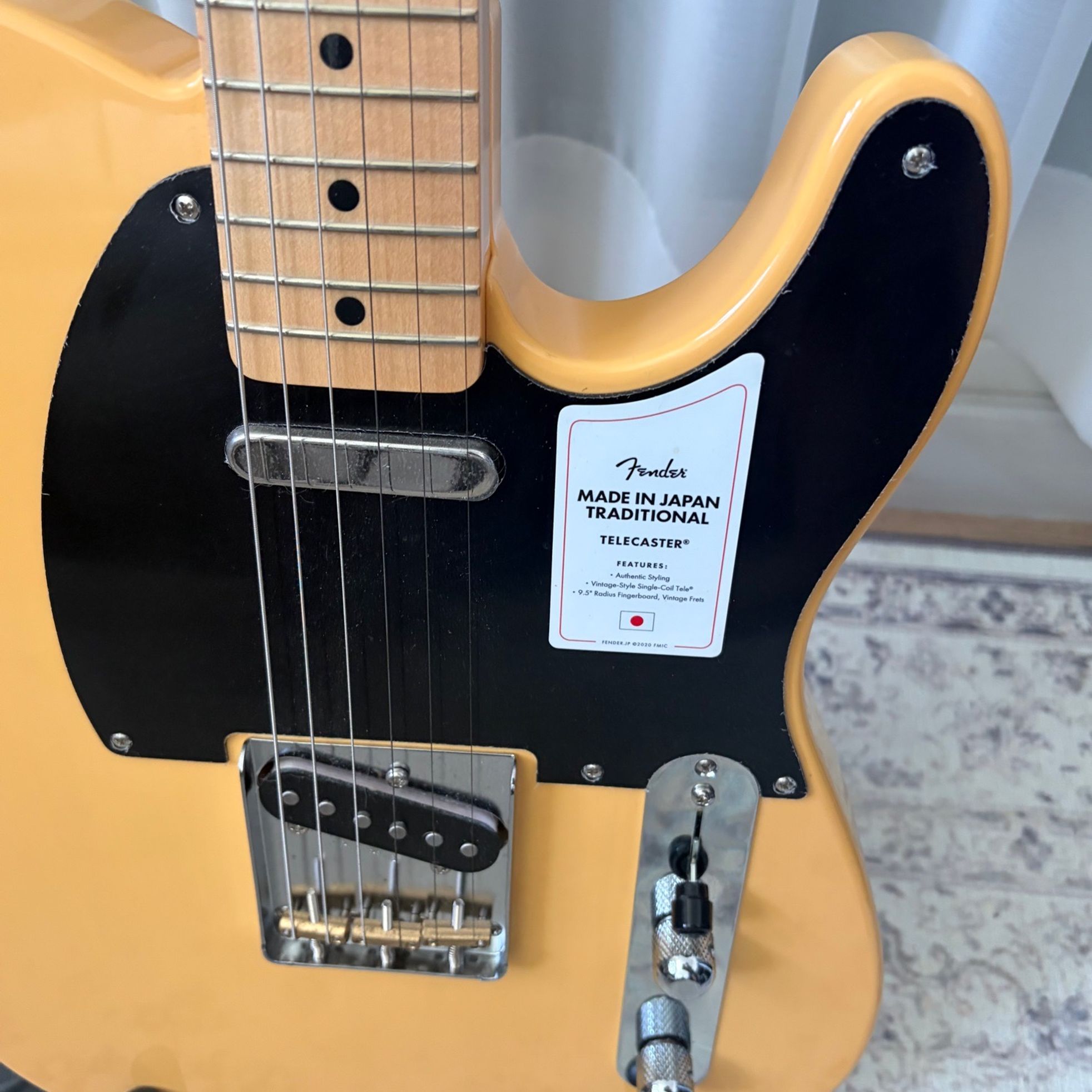 Fender-MIJ Traditional Telecaster-2