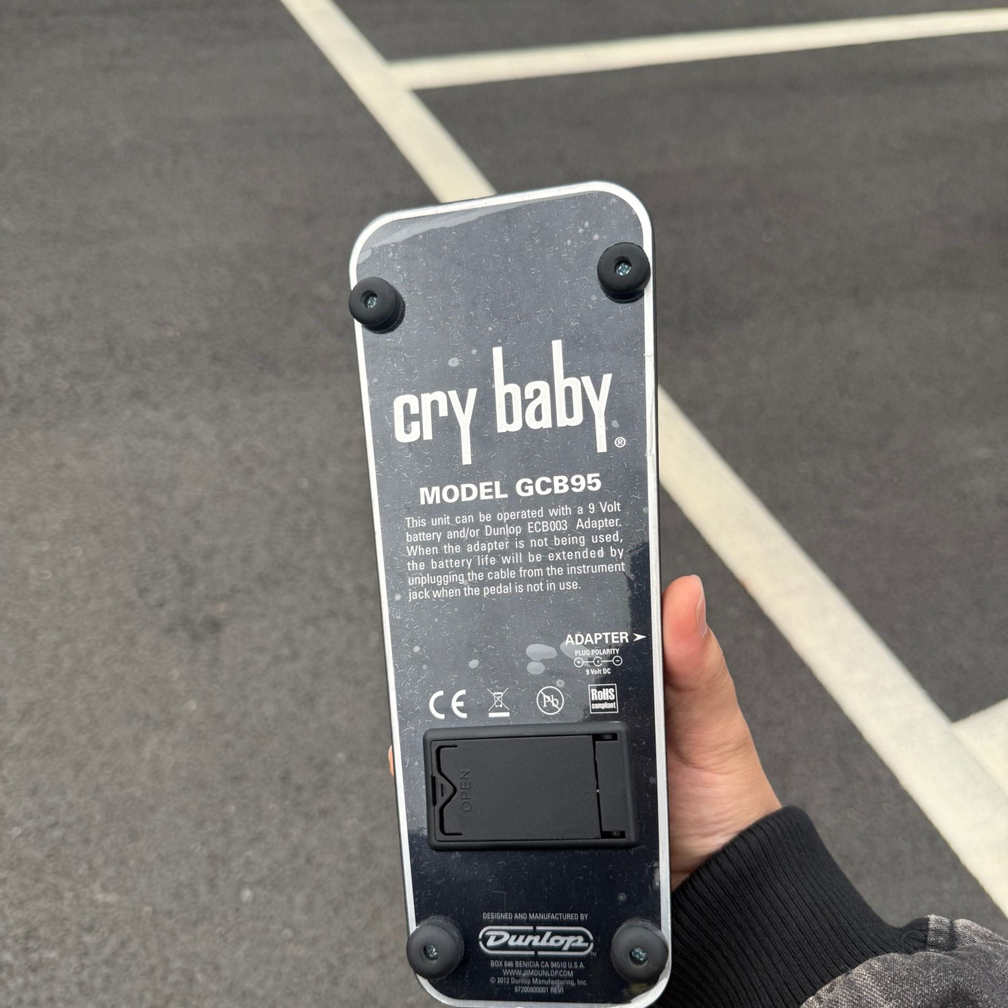 Dunlop-Cry Baby Standard Wah-2