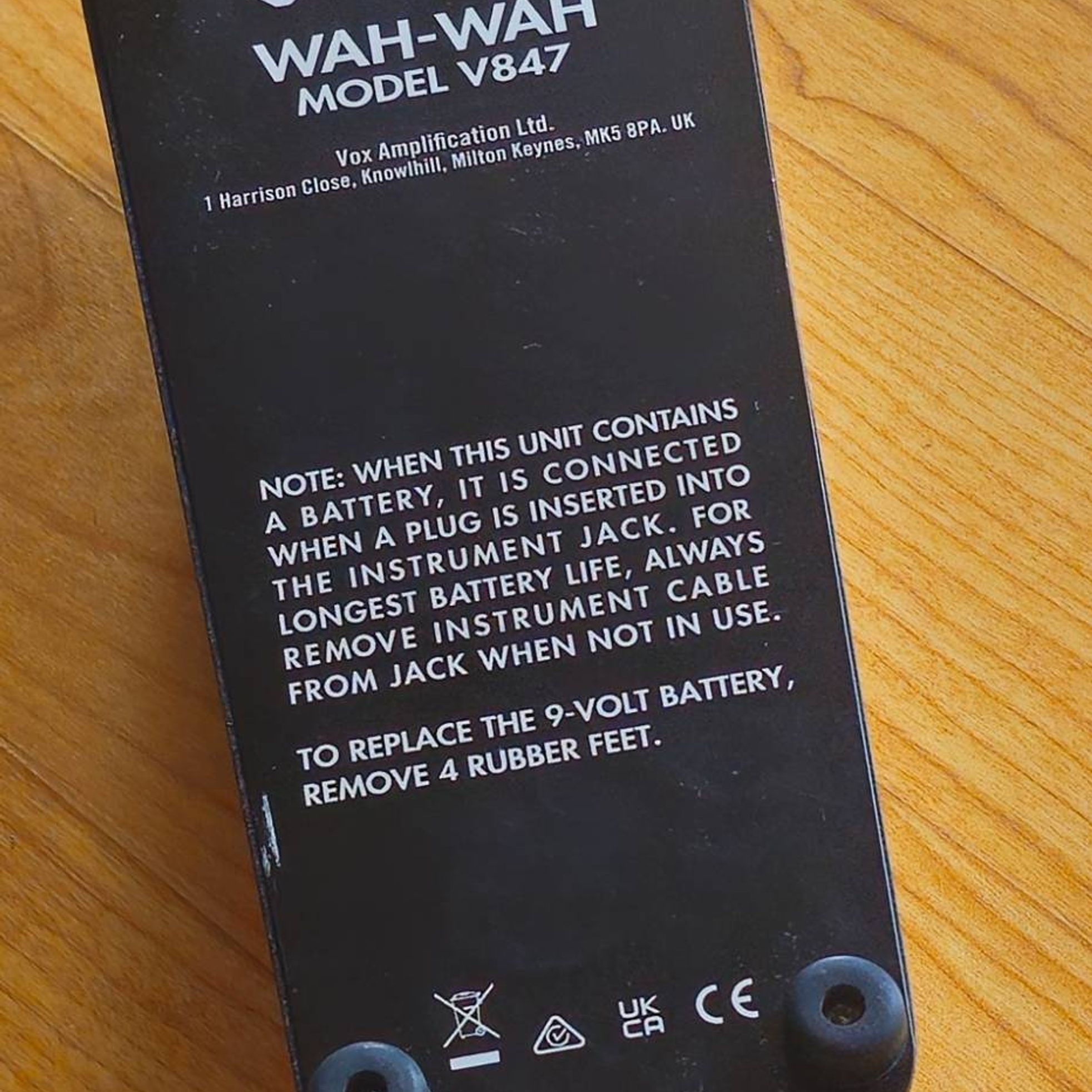 Vox-V847 Wah-3