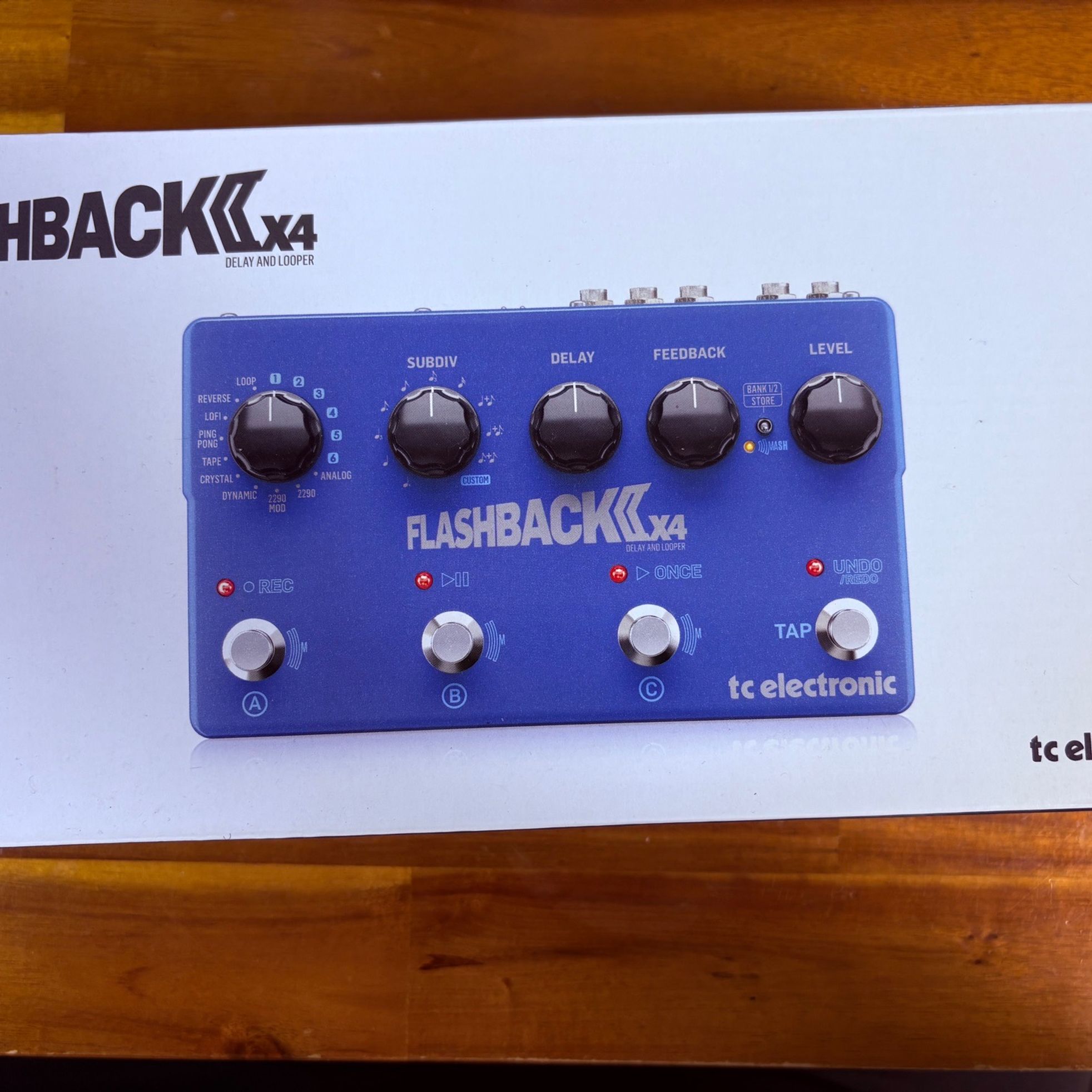 TC Electronic-Flashback II x4 Delay-4