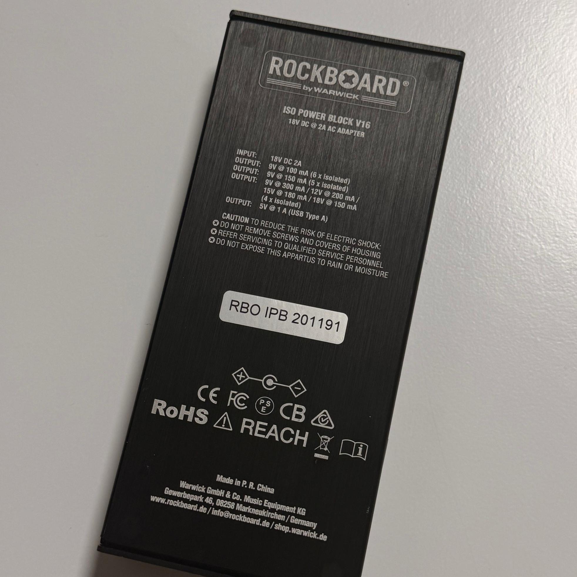 Rockboard RockBoard by Warwick ISO Power Block V16 파워 서플라이 사진 3