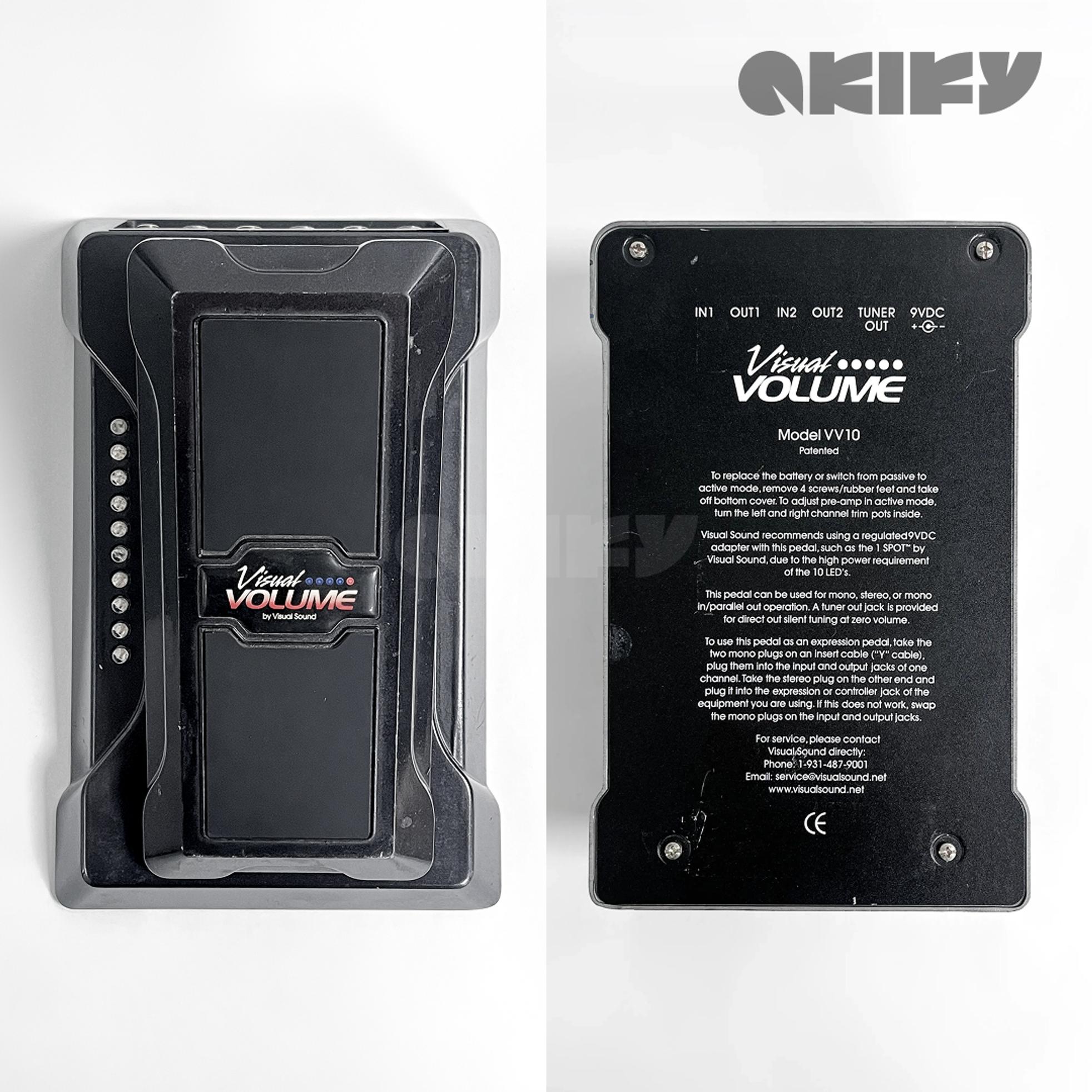 Visual Sound Visual Volume Pedal VV10 사진 4