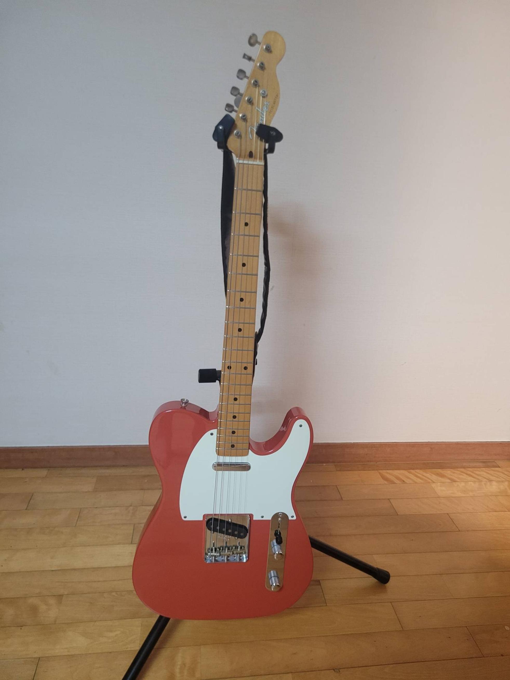 Fender 멕펜 빈테라 50s 텔레캐스터 피에스타레드