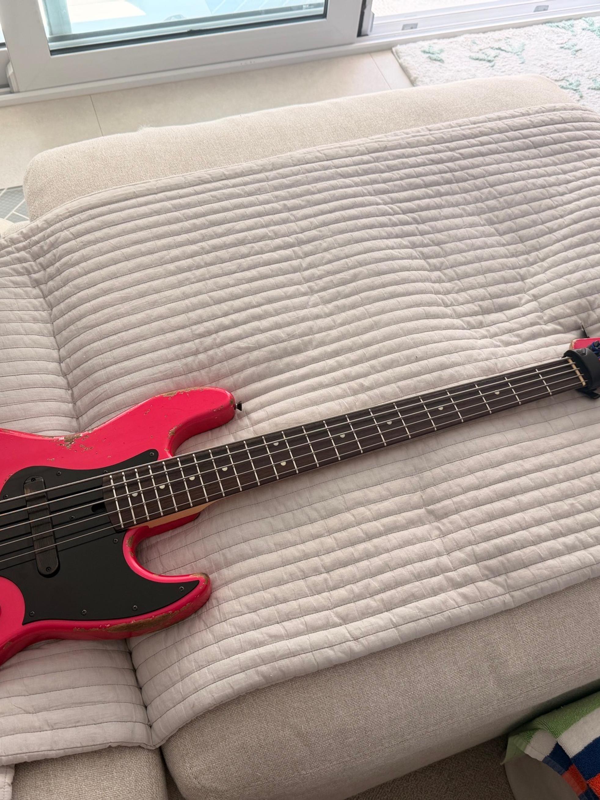 Xotic xotic xj-1t 5현 magenta metallic