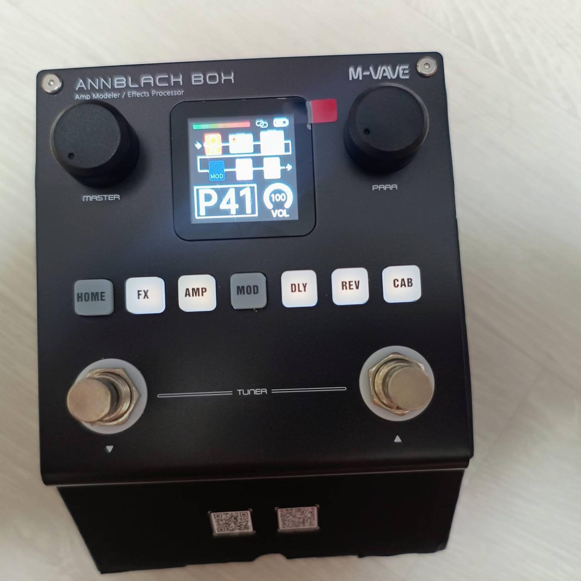 M-VAVE M vave 블랙박스 거의새것 annblack box 사진 1