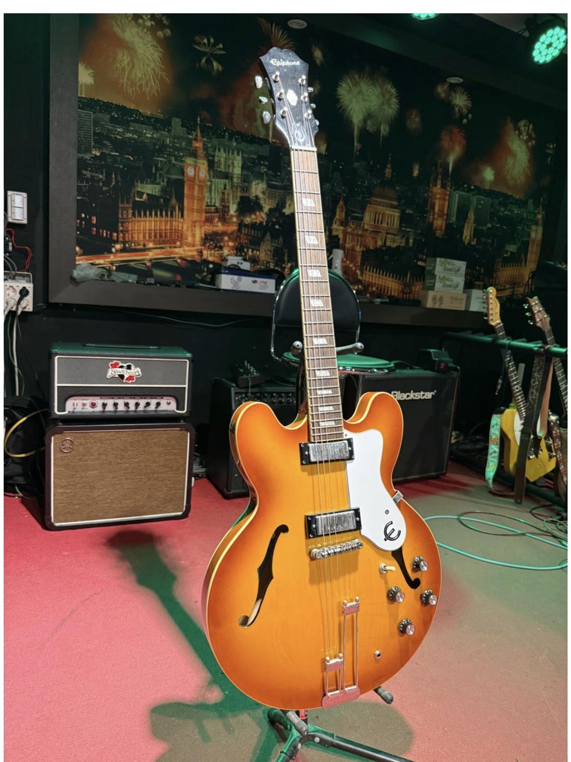 Epiphone (판매/교환) 에피폰의 명기 리비에라 Epiphone Riviera 일렉기타.