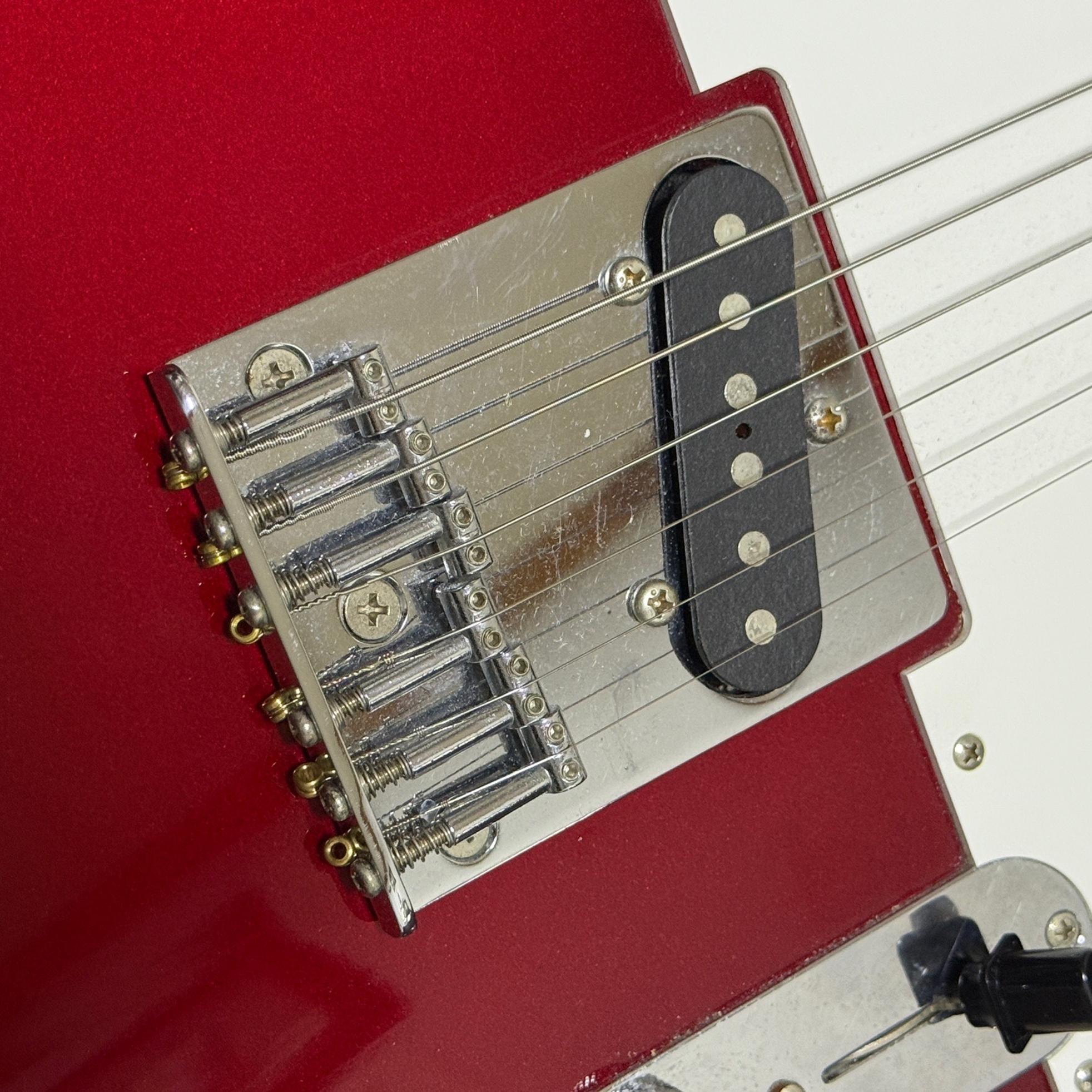 Fender 일펜 95년 텔레캐스터 캔디애플레드 사진 9