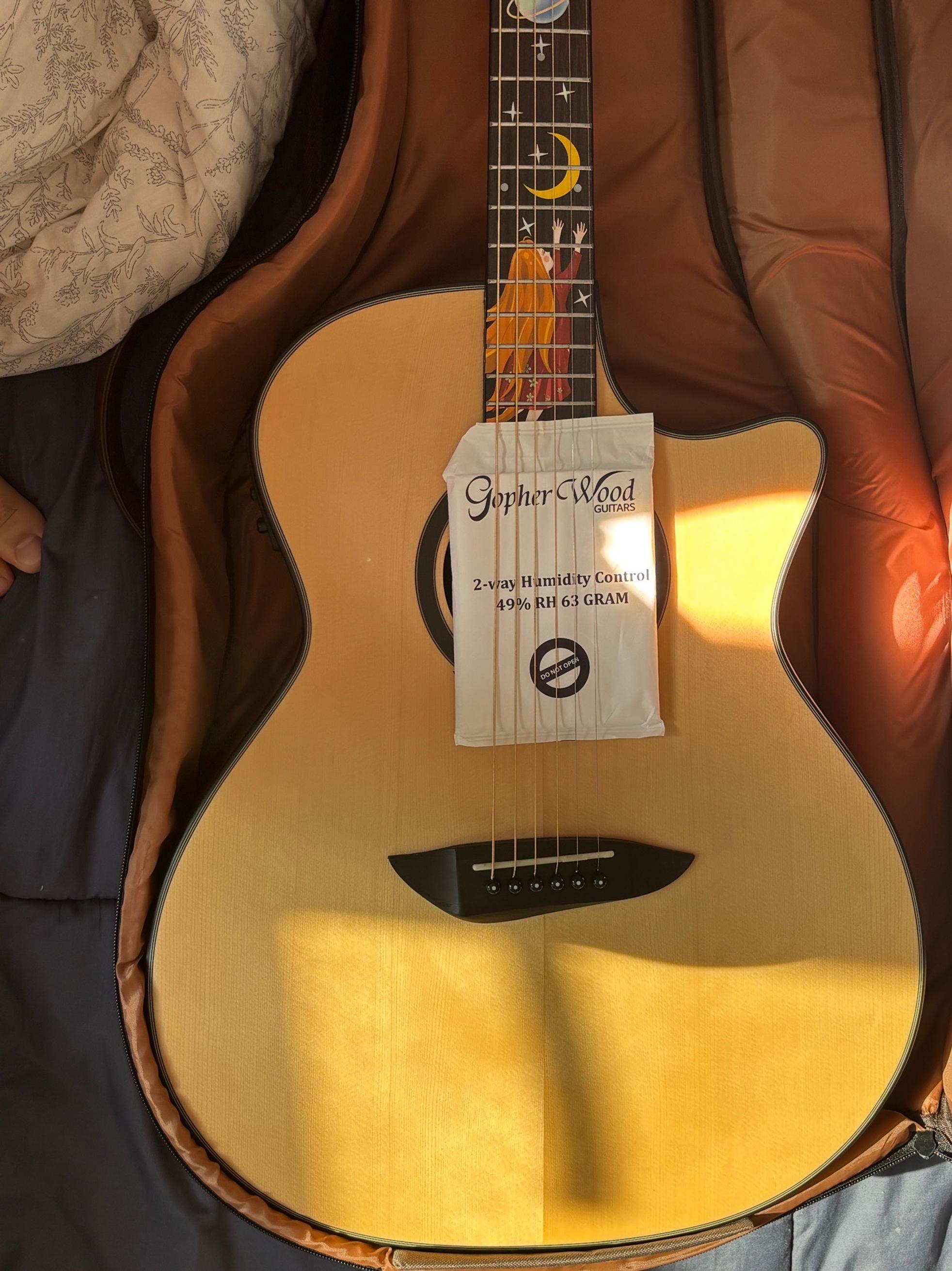 GopherWood 고퍼우드 G130CE 통기타 풀세트