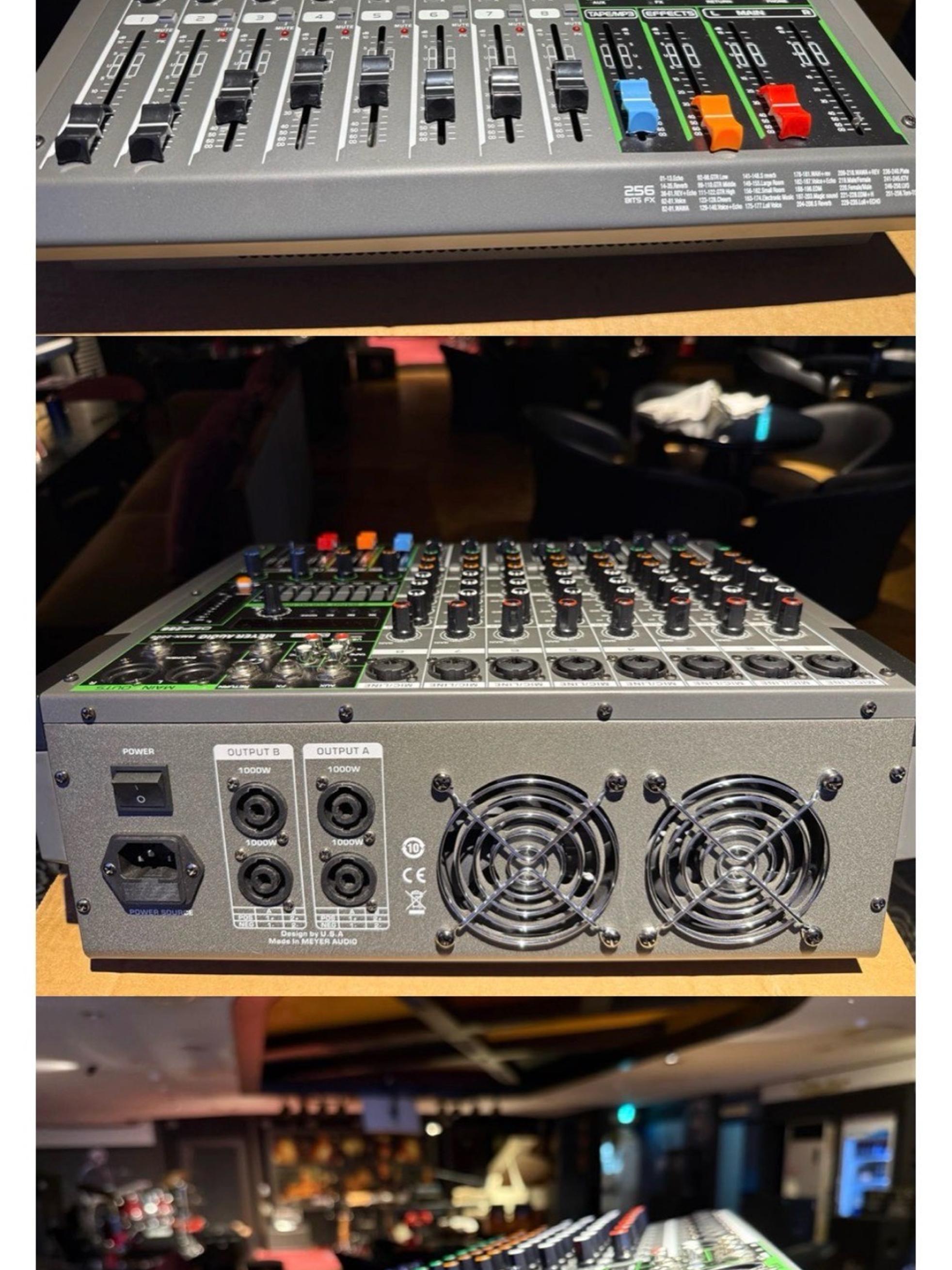 MEYER AUDIO RMX-2000 메이어오디오 RMX시리즈 파워드믹서 2000W