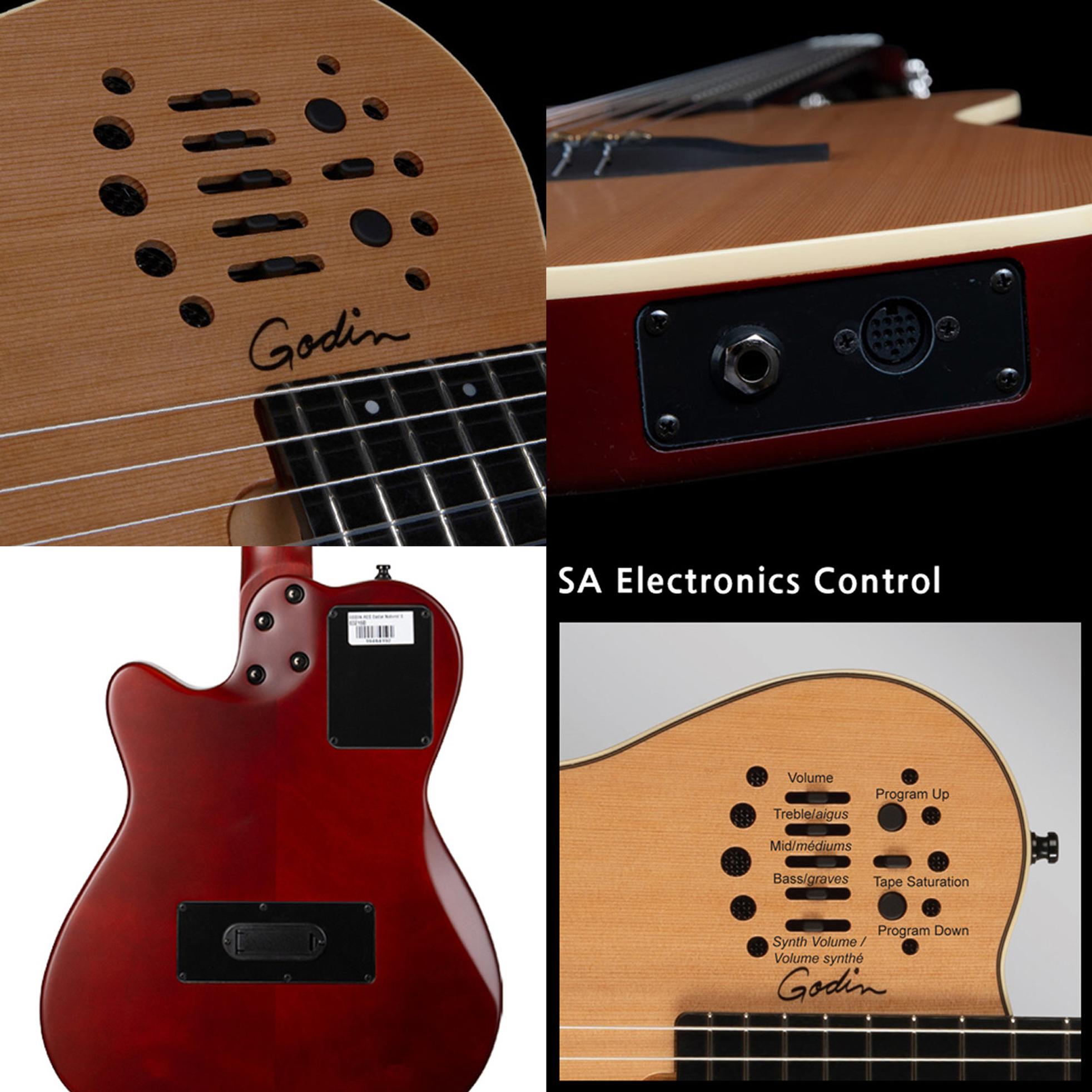 Godin Godin Multiac ACS Nylon Natural SG-SA 사진 7