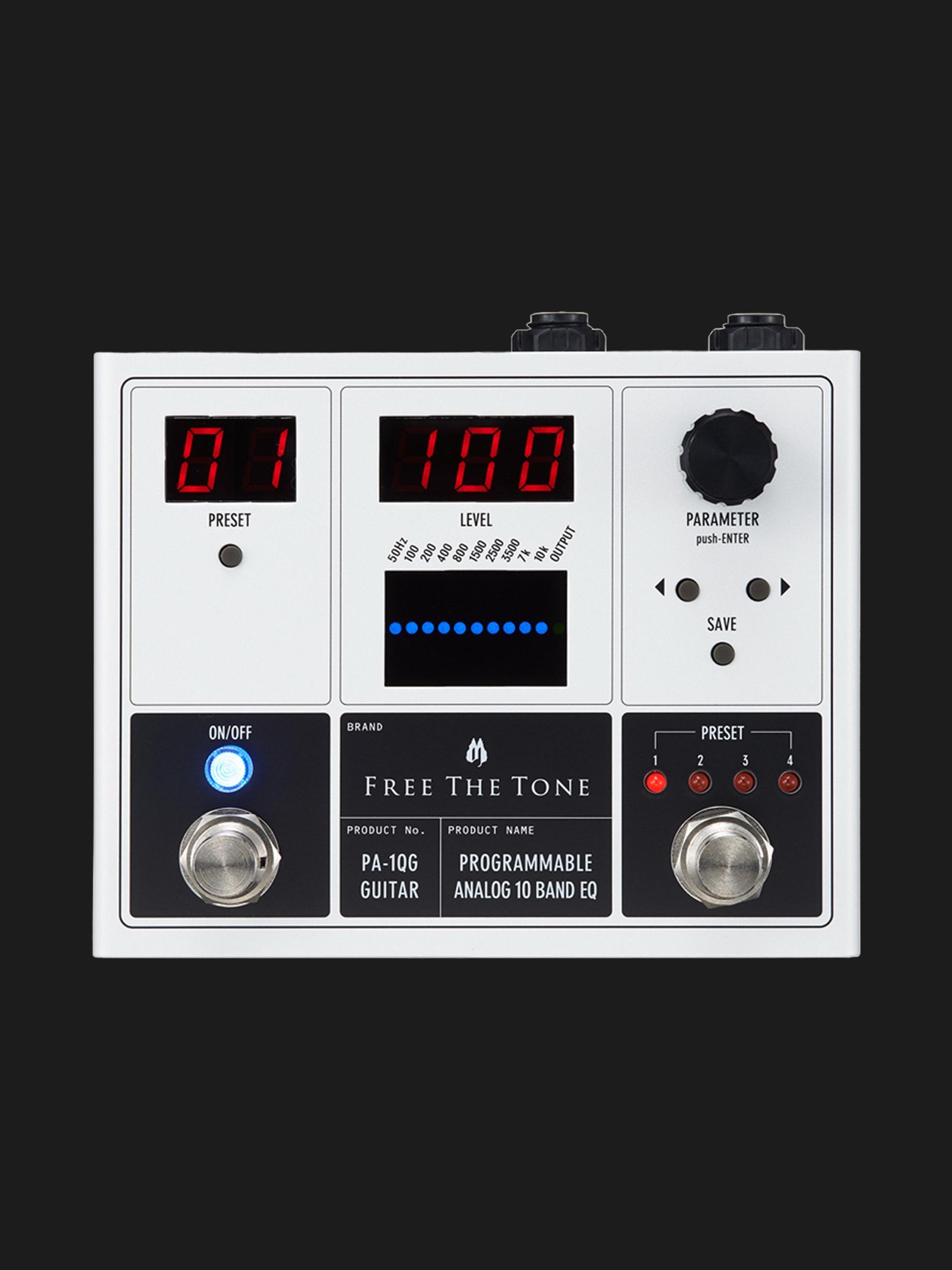 Free The Tone Programmable Analog 10 Band EQ PA-1QG (기타용 EQ)