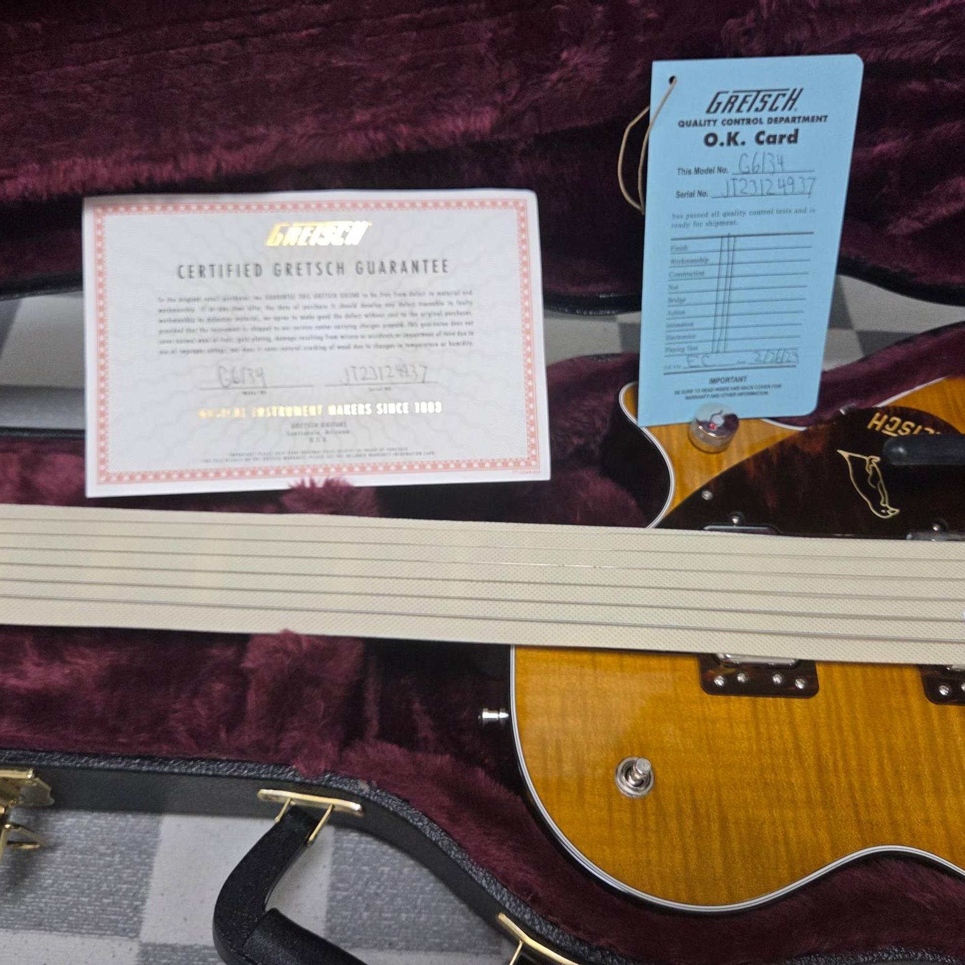 Gretsch (신품급) 그레치 펭귄 나이젤 핸드로프 시그니처 판매합니다 사진 4