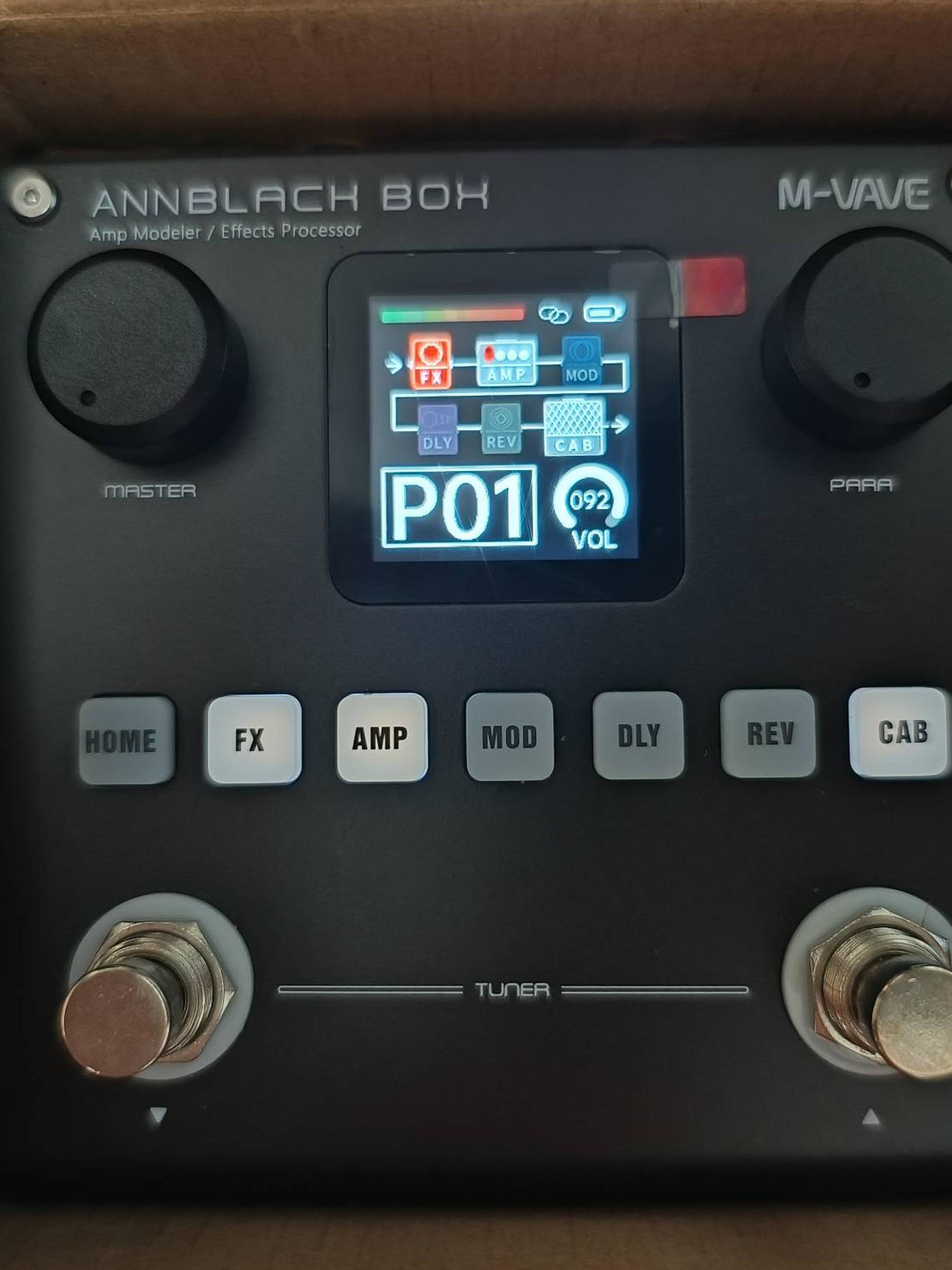 M-VAVE M vave 블랙박스 거의새것 annblack box