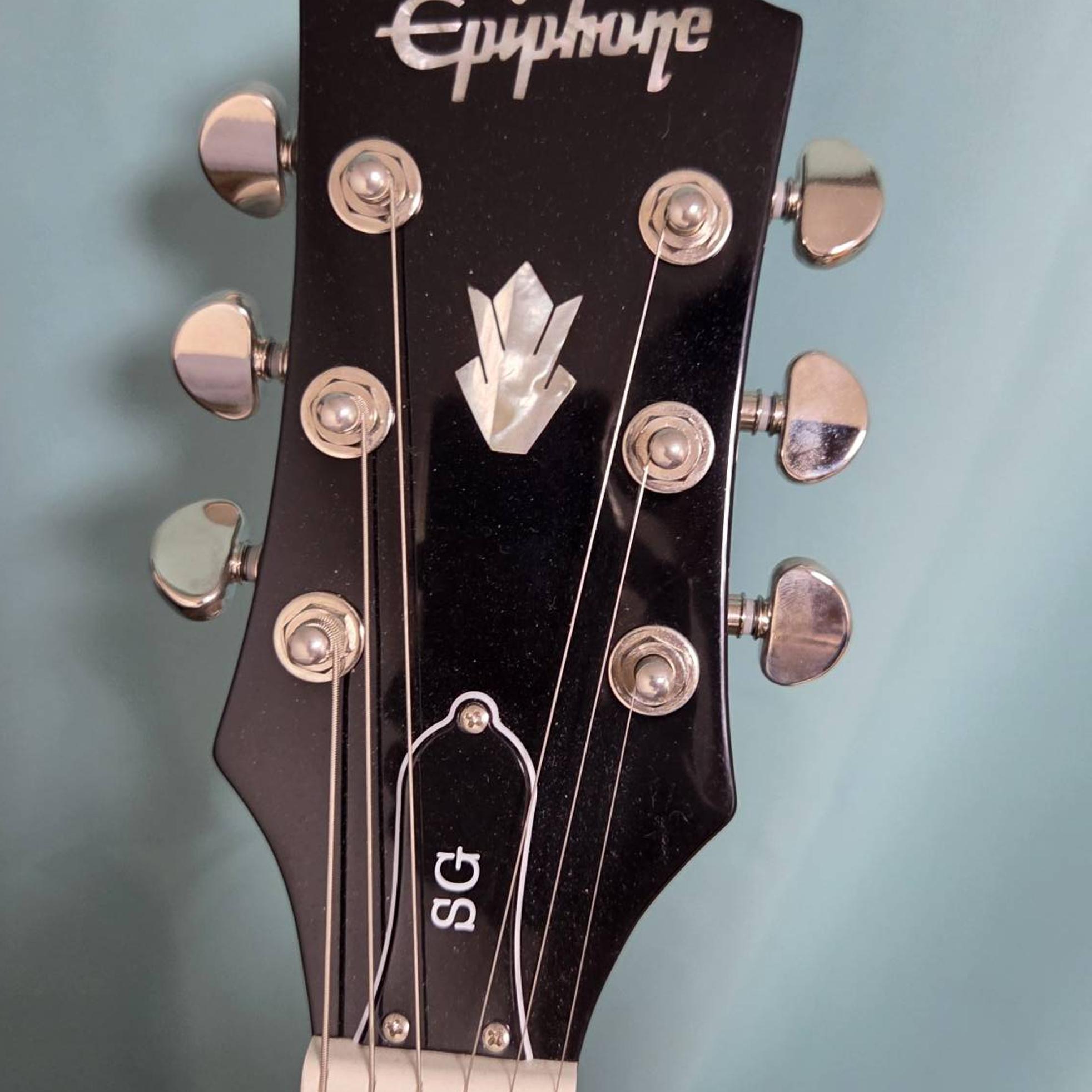 Epiphone 에피폰 SG Standard 블랙 신품급 판매합니다 사진 3