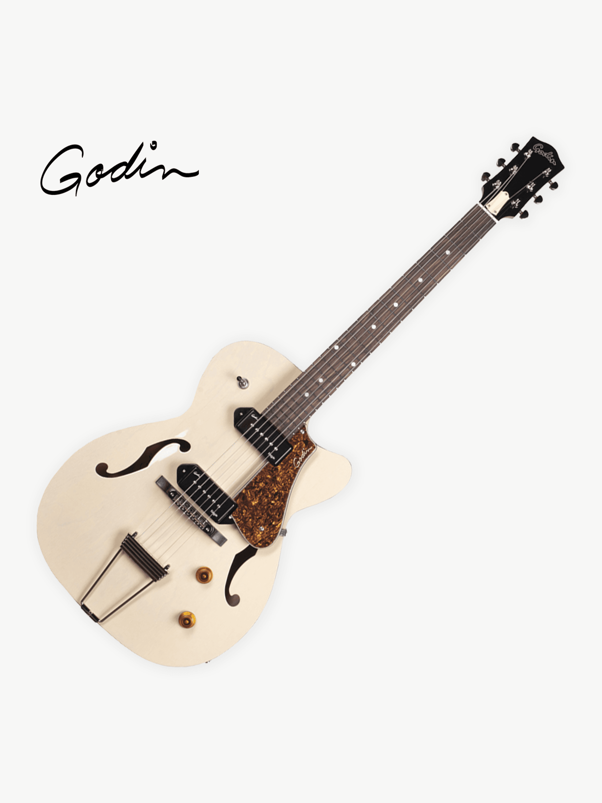 Godin Godin 5th Avenue TL Kingpin P90 Trans Cream HG