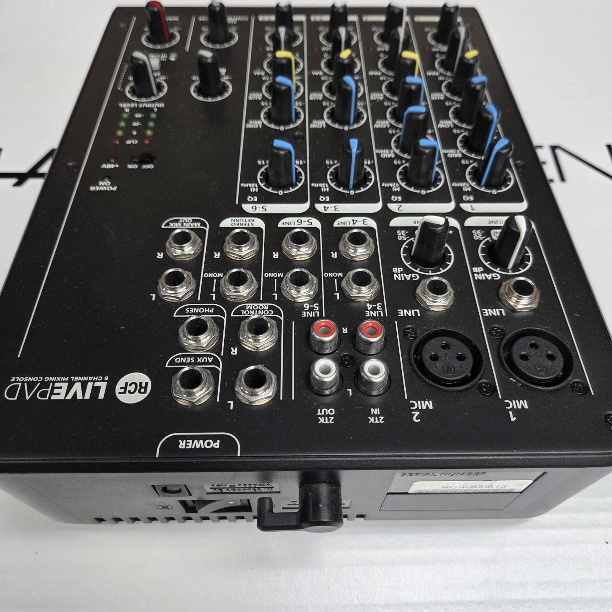RCF RCF L-PAD Livepad 6 Mixer 사진 1