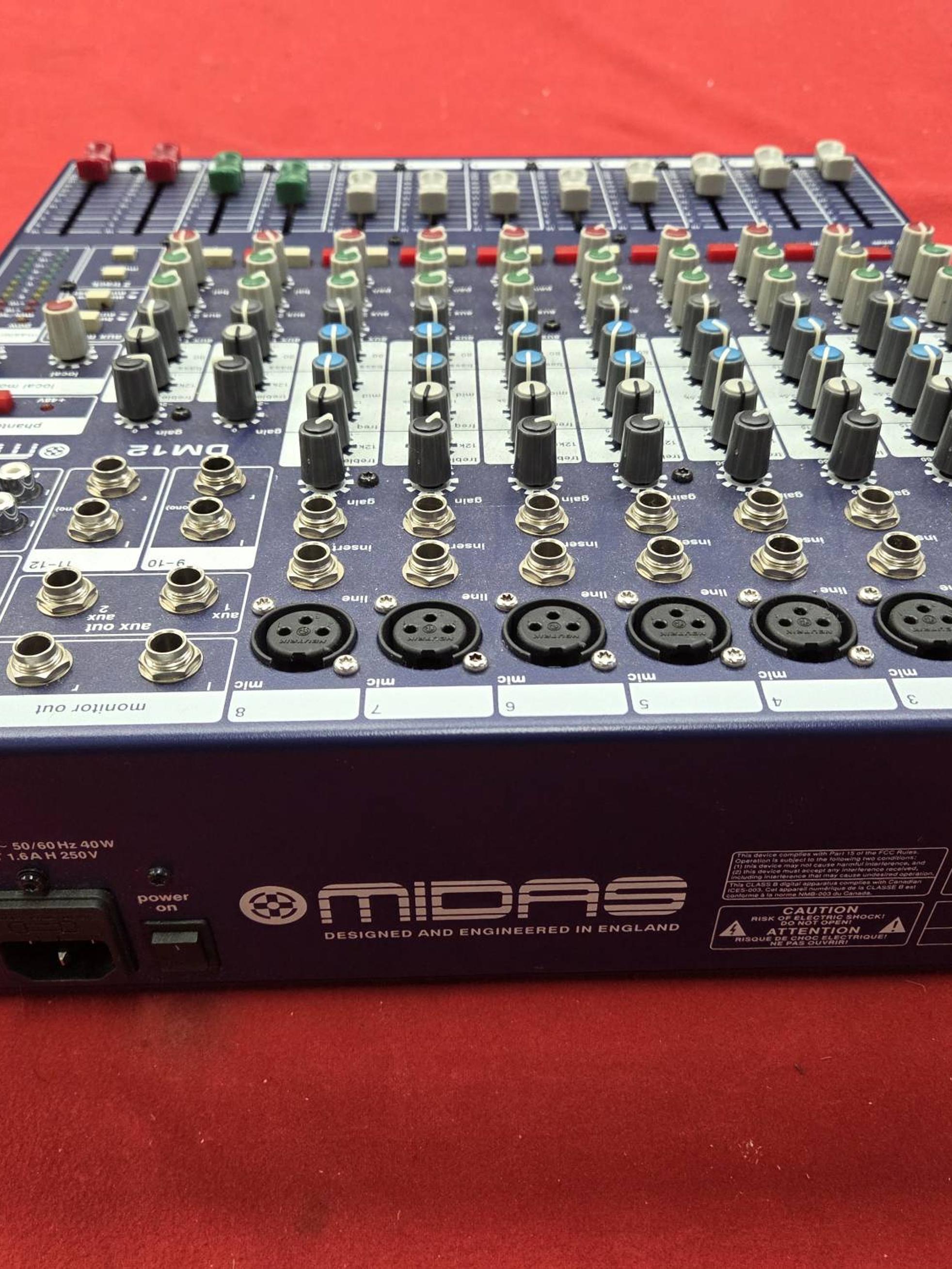 Midas 마이다스 MIDAS DM12 믹서