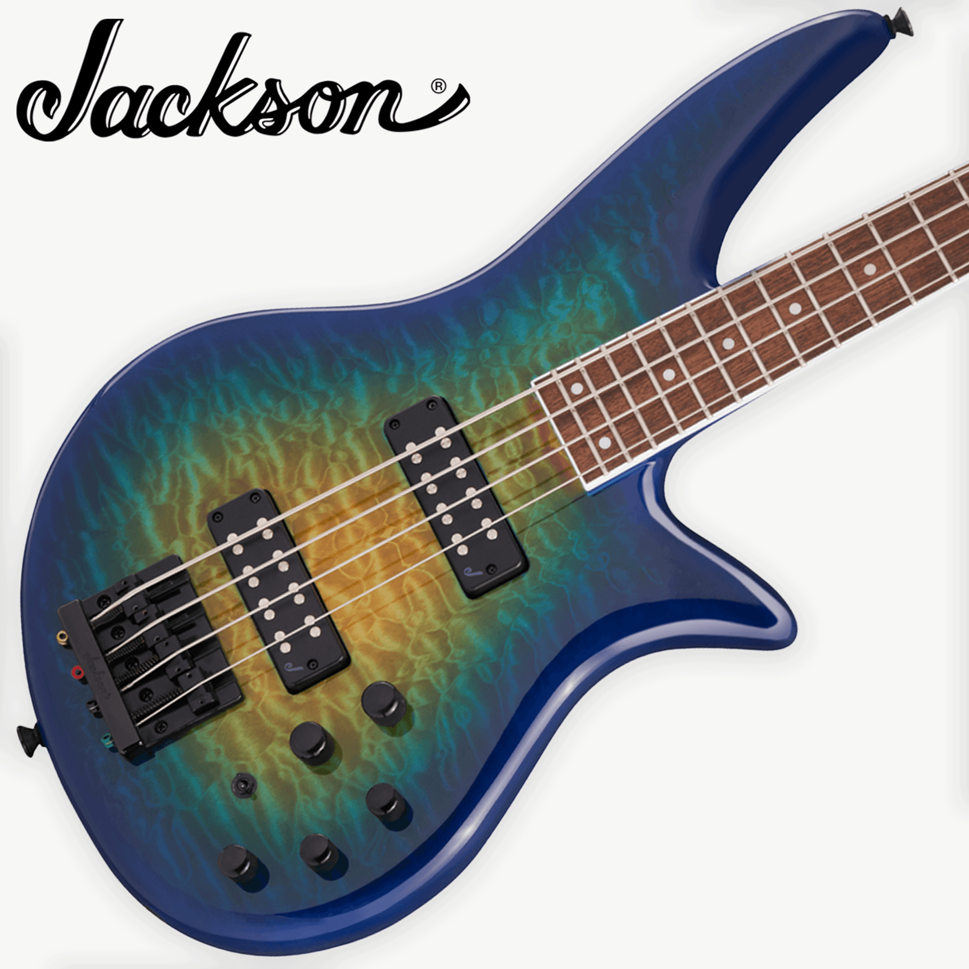 Jackson Jackson X Series SPECTRA SBXQ IV - 앰버 블루 버스트 사진 2