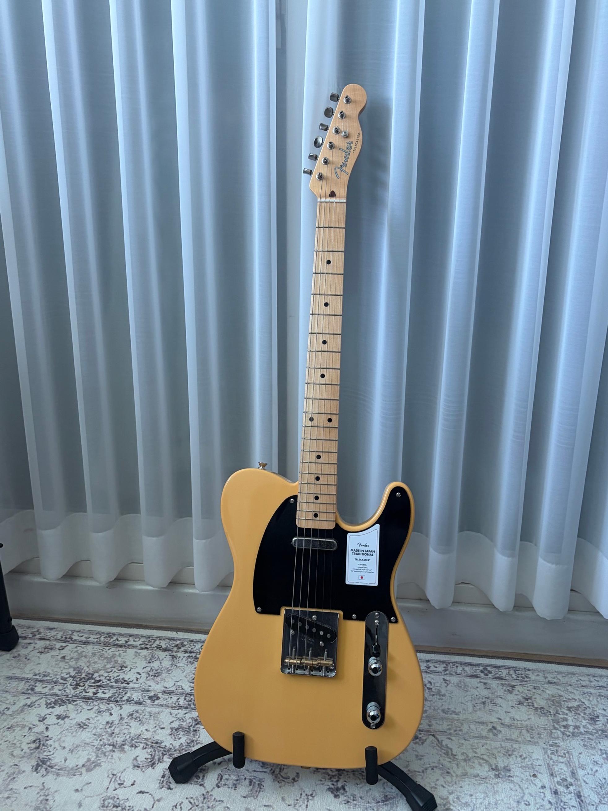 Fender fender japan   Traditional 50's  Telecaster 버터스카치
