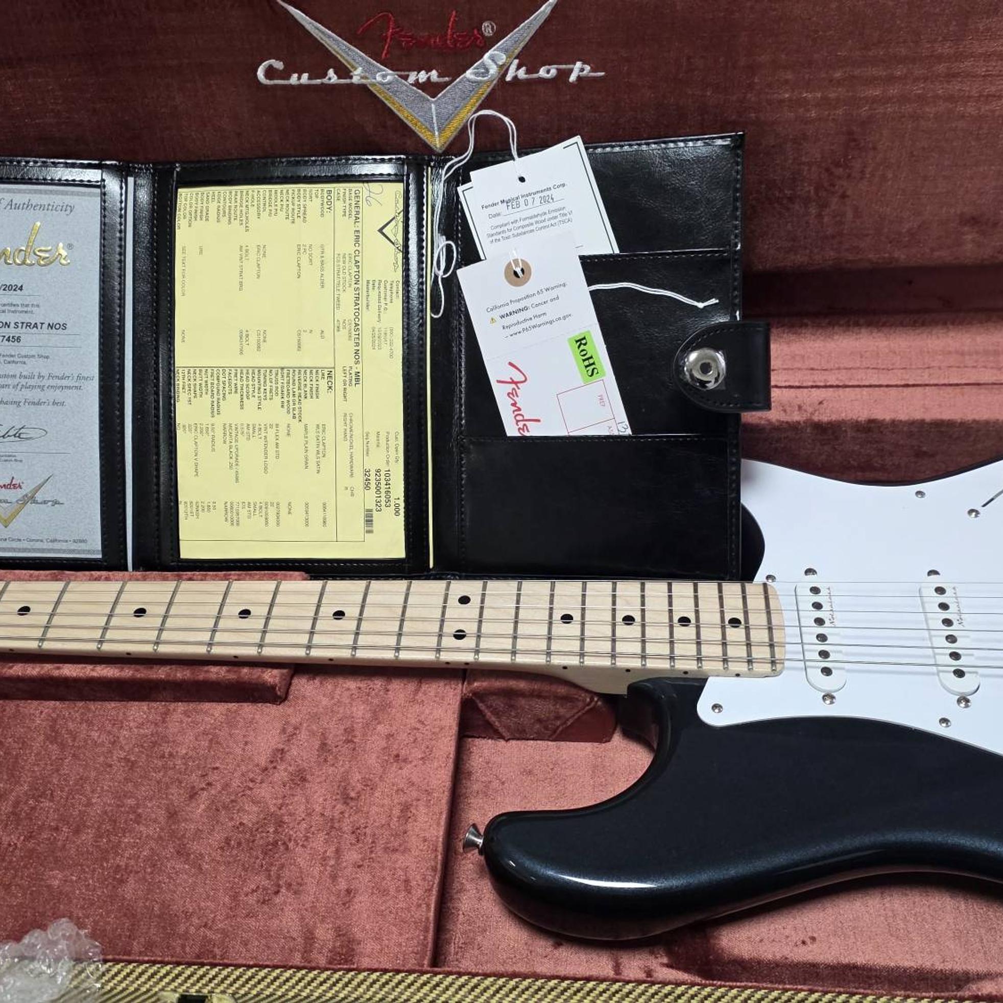 Fender Custom Shop Stratocaster 에릭클랩튼 메르세데스블루 사진 1