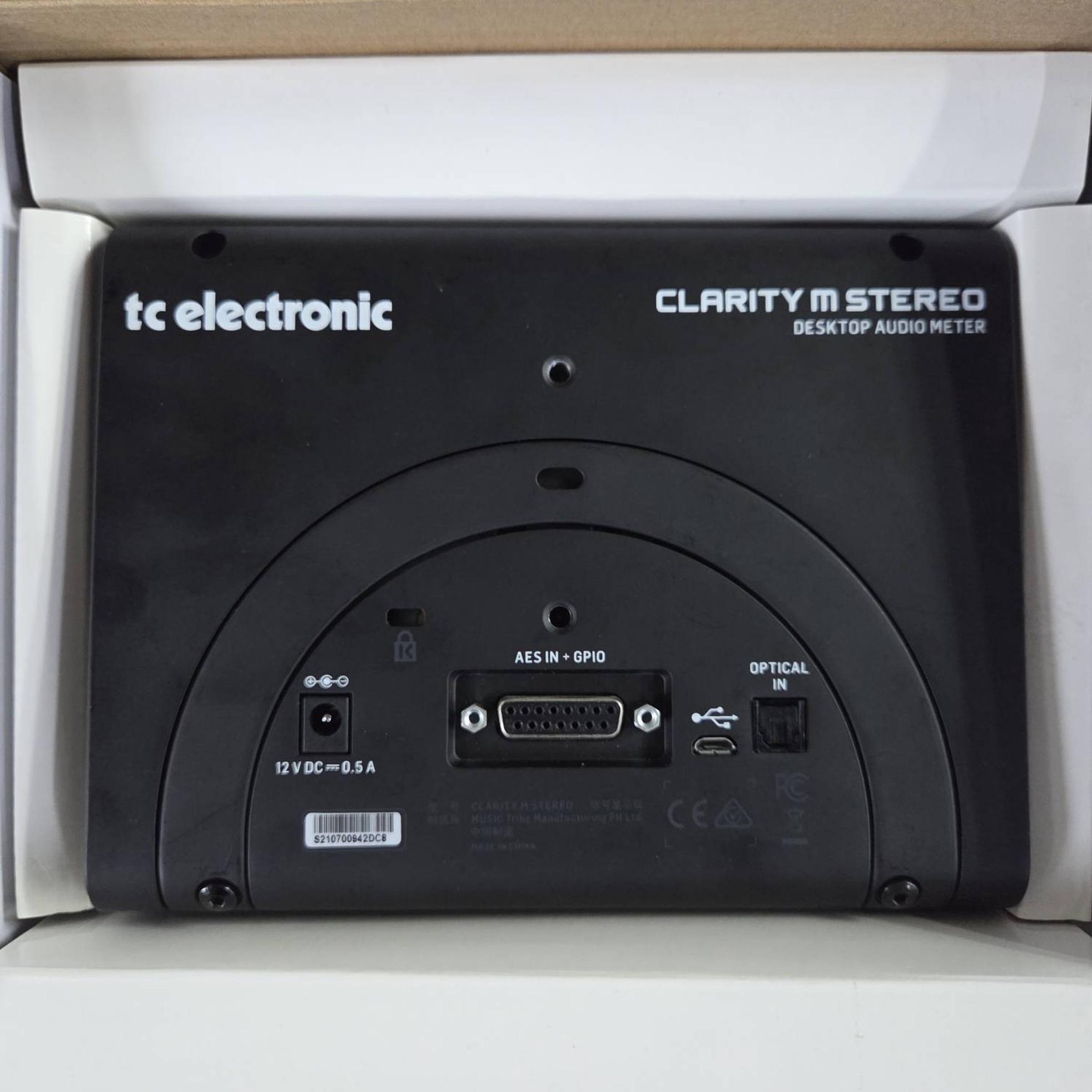 TC Electronic TC Electronic Clarity M Stereo Audio Meter 사진 3