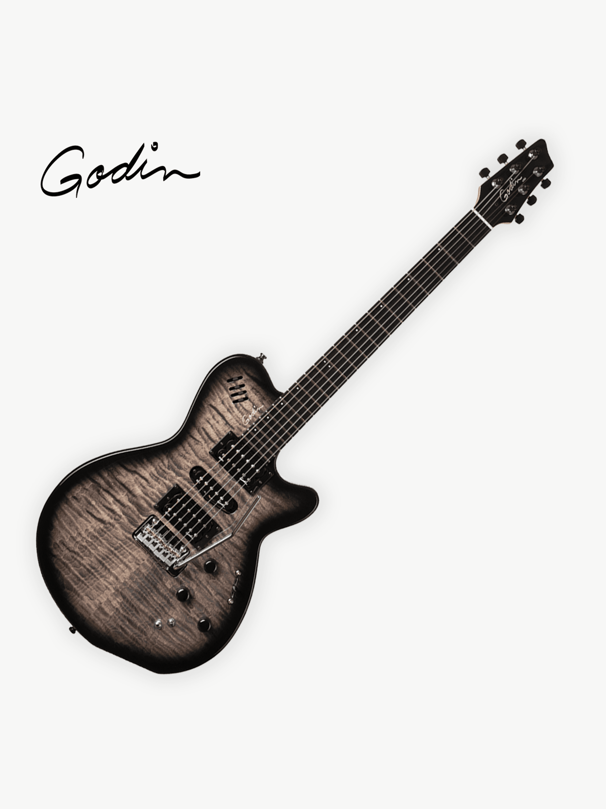 Godin Godin xtSA Trans Black Flame 일렉기타