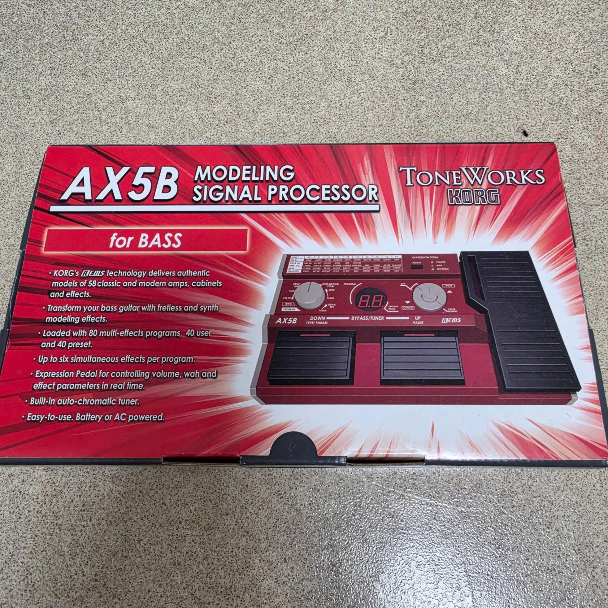 Korg AX5B 베이스 멀티이펙터 사진 2