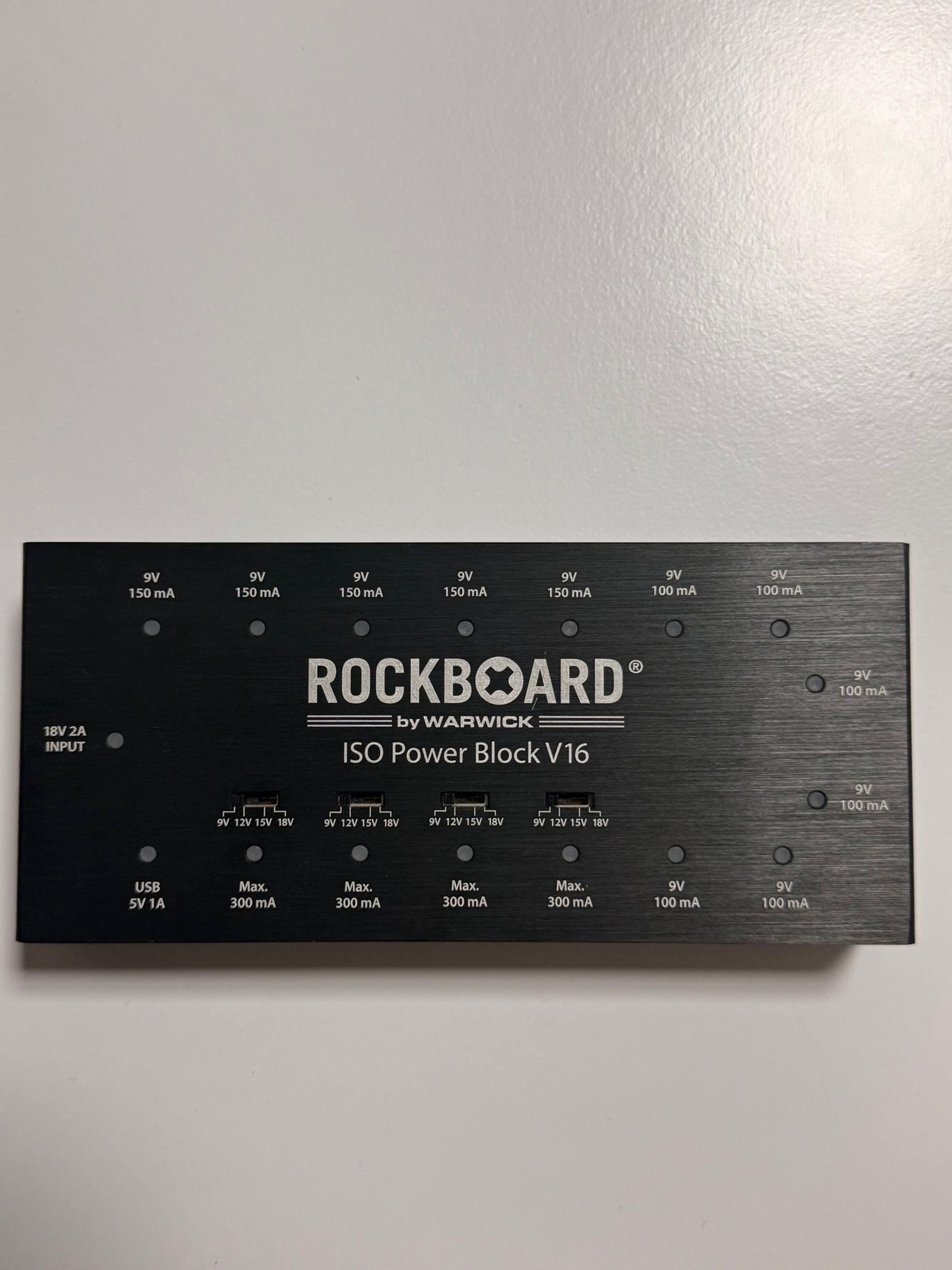 Rockboard RockBoard by Warwick ISO Power Block V16 파워 서플라이