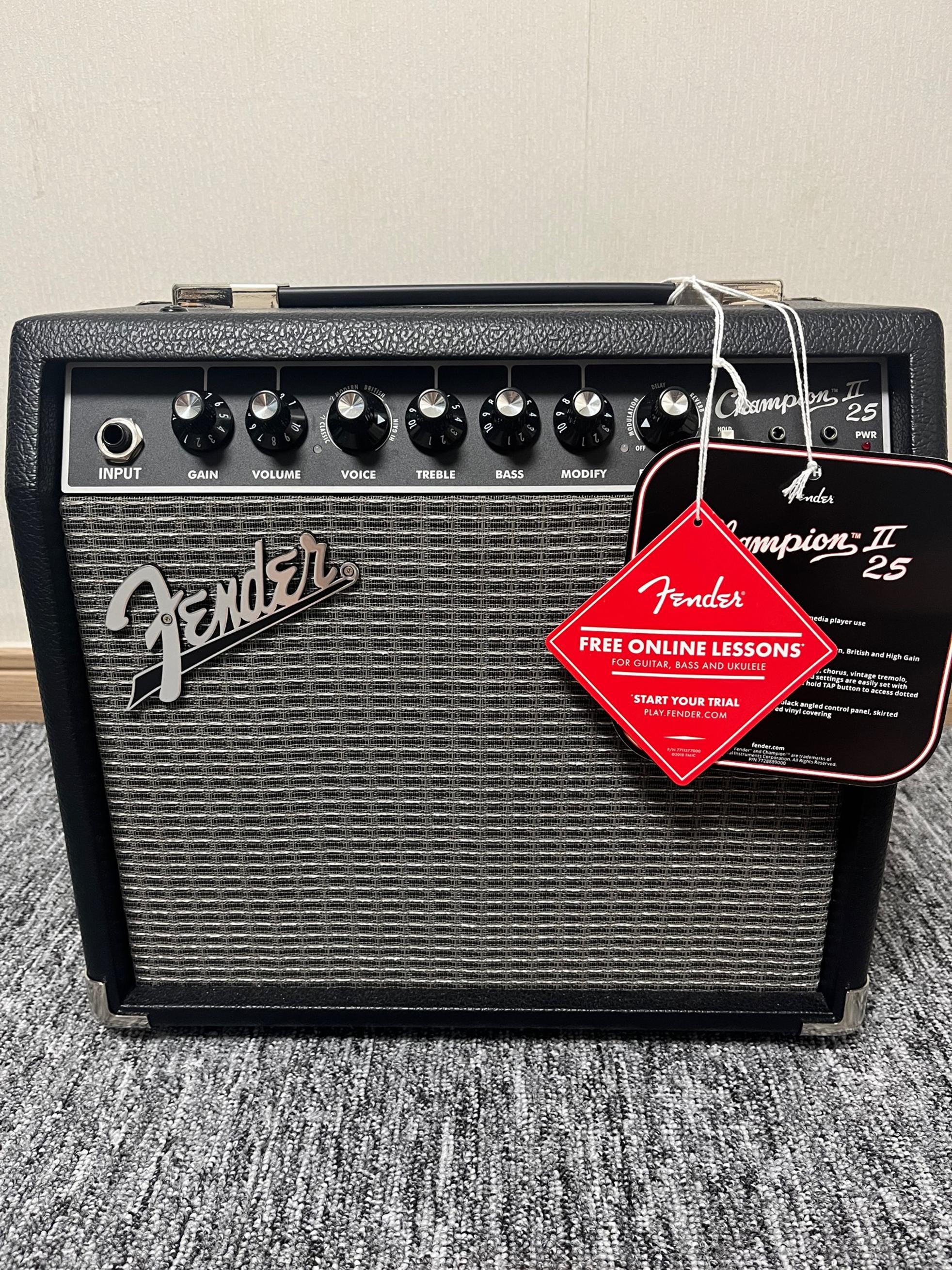 Fender 펜더 챔피언2 25 앰프