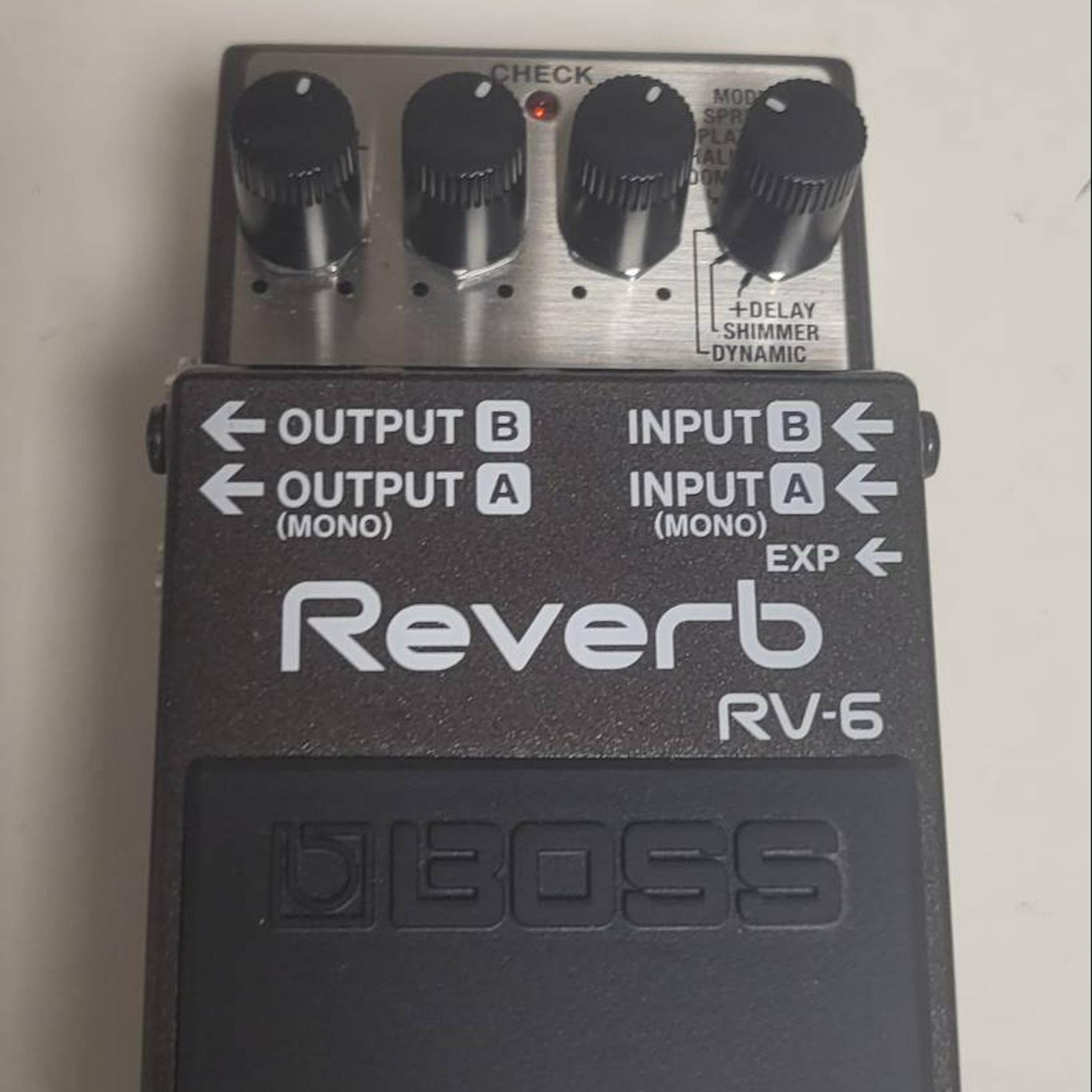 BOSS RV-6 Reverb s급 풀박 팝니다 사진 1