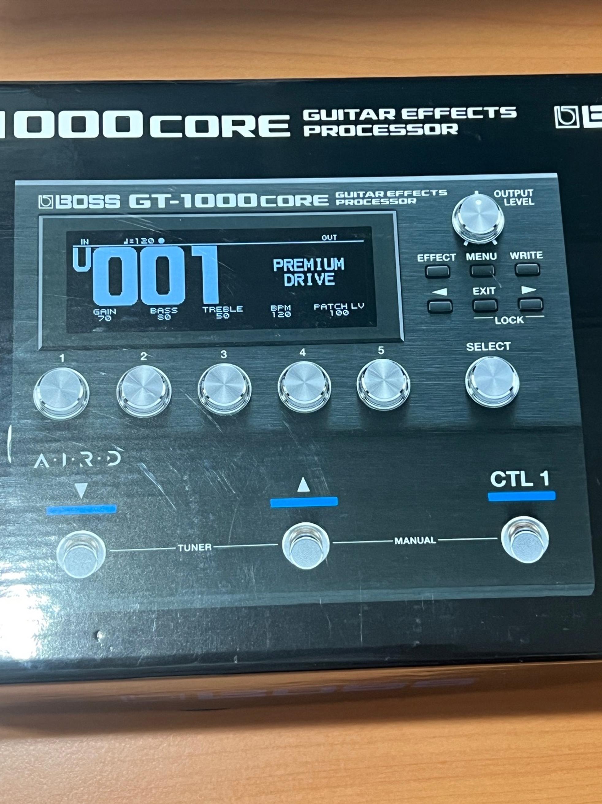 BOSS GT-1000 core
