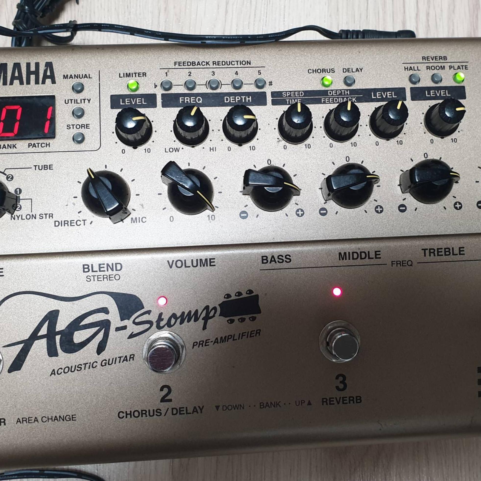 Yamaha 야마하 AG-Stomp 어쿠스틱 이펙터 판매합니다 사진 1