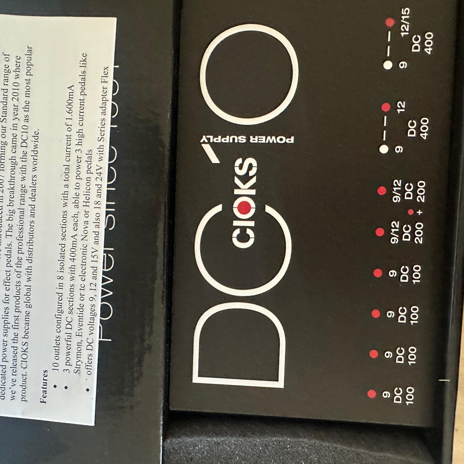 Cioks Cioks dc-10 새상품 팝니다 사진 3