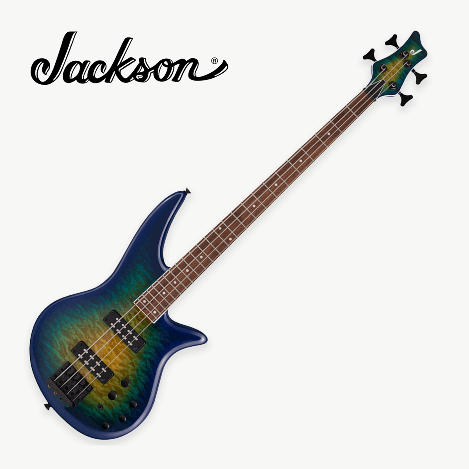 Jackson Jackson X Series SPECTRA SBXQ IV - 앰버 블루 버스트 사진 1