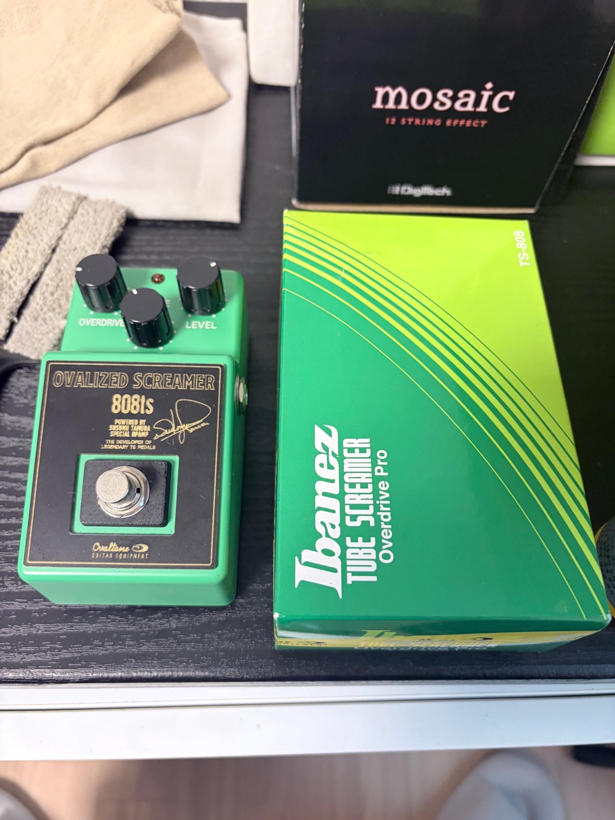 Ibanez TS808 Tubescreamer(ovaltone ovalized)
