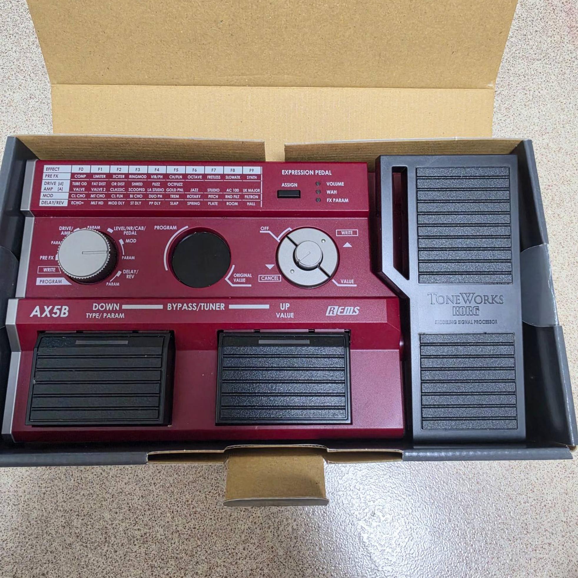 Korg AX5B 베이스 멀티이펙터 사진 1