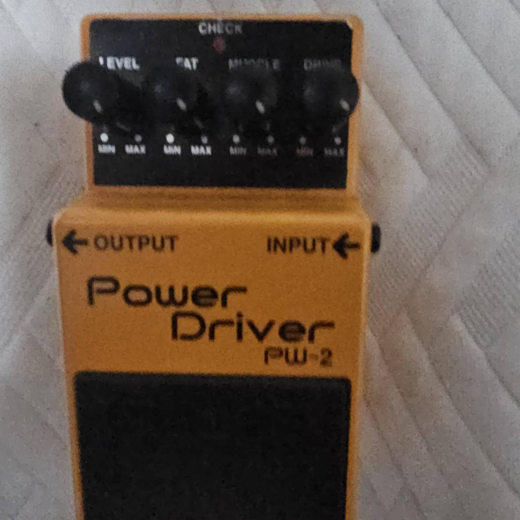 BOSS PW-2 Power Driver 사진 1
