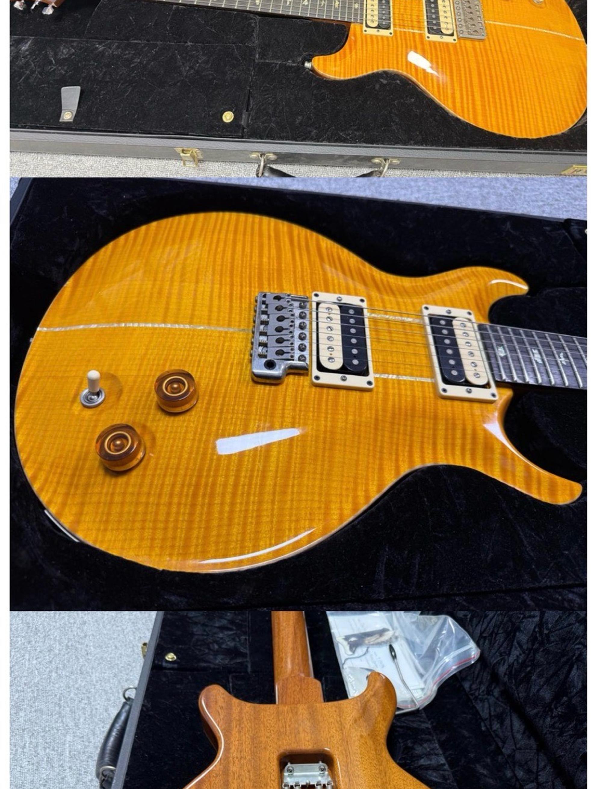 PRS Guitars (판매/교환) 2009 특주 PRS Santana II yellow.