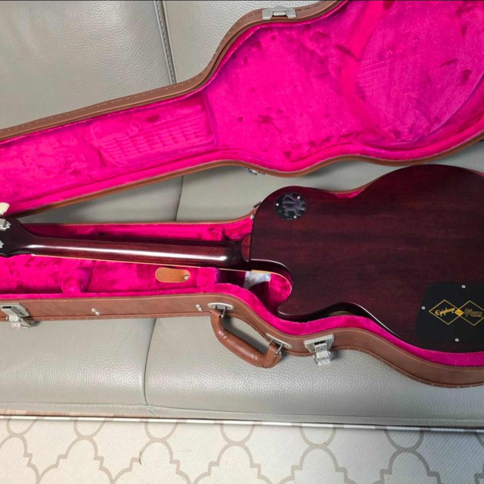 Epiphone (교환가능)에피폰 레스폴 인스파이어드바에 깁슨 타바코 선버스트 사진 2