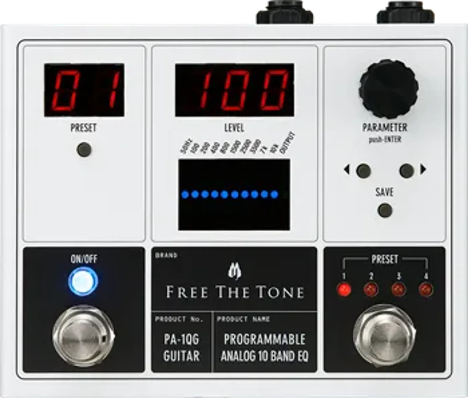 Free The Tone Programmable Analog 10 Band EQ PA-1QG