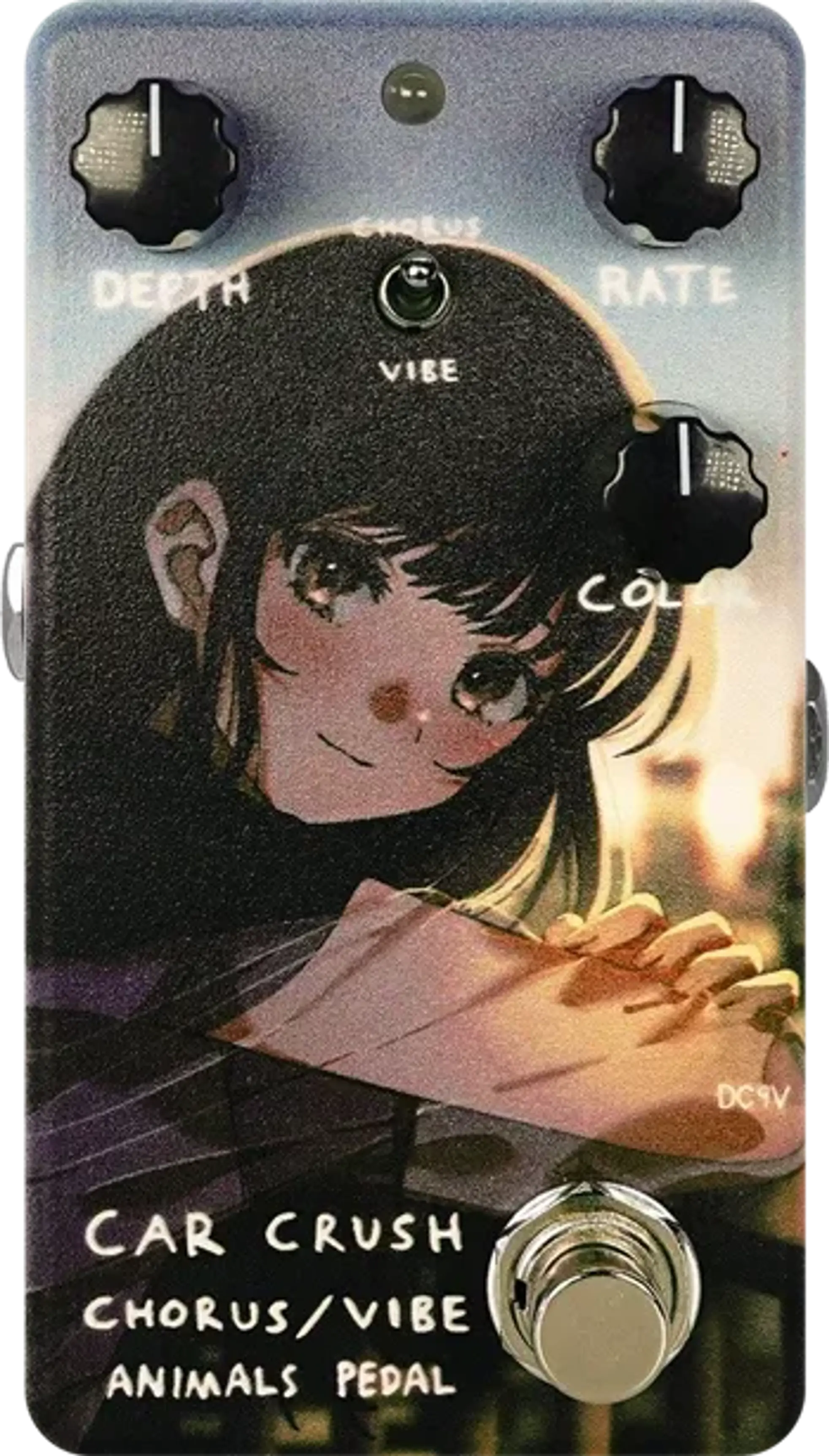 Animals Pedal Custom Illustration 028 Car Crush Chorus/Vibe