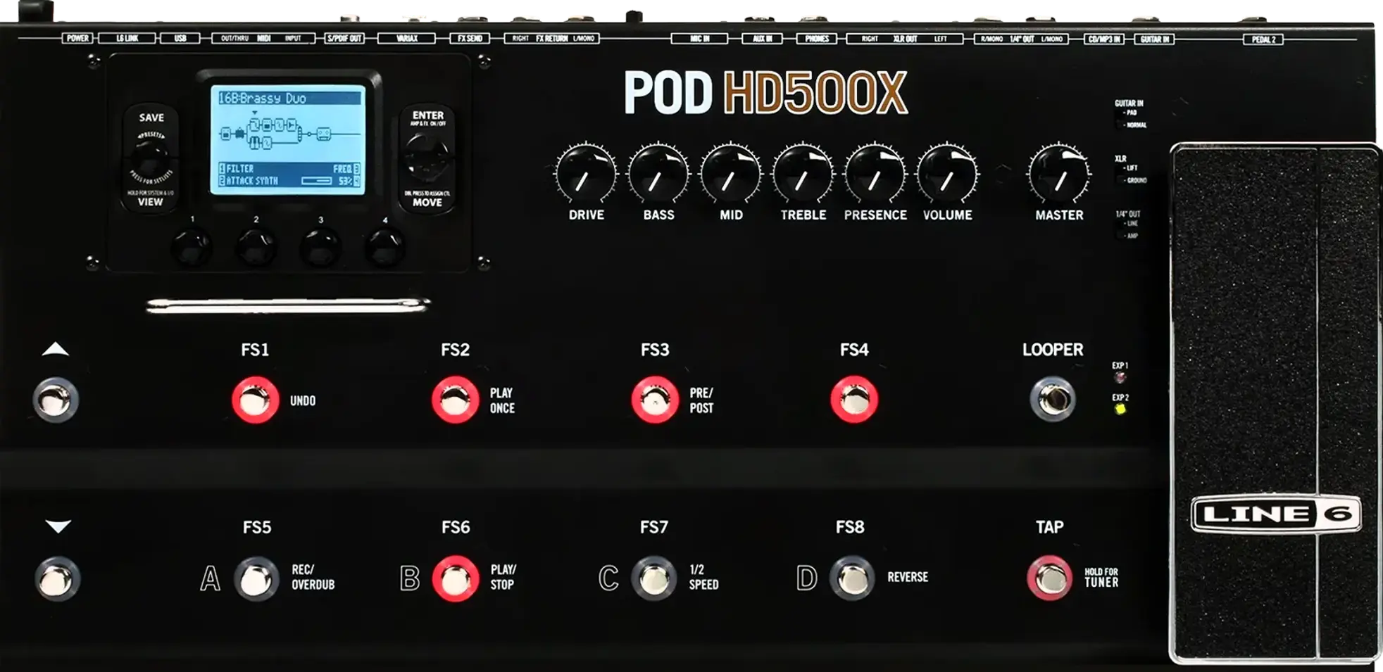 Line 6 POD HD500X
