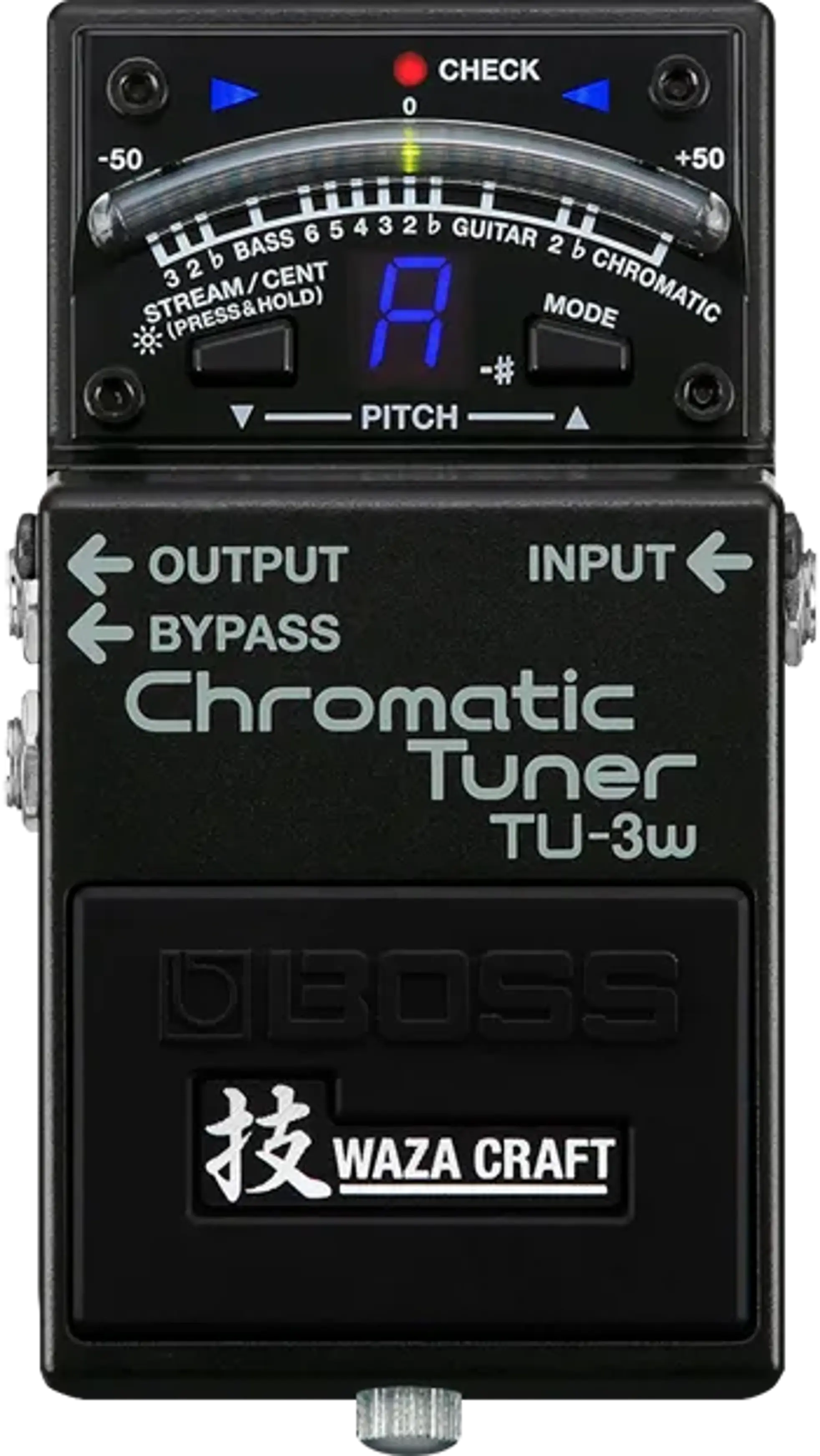 BOSS TU-3w Chromatic Tuner (Waza Craft)